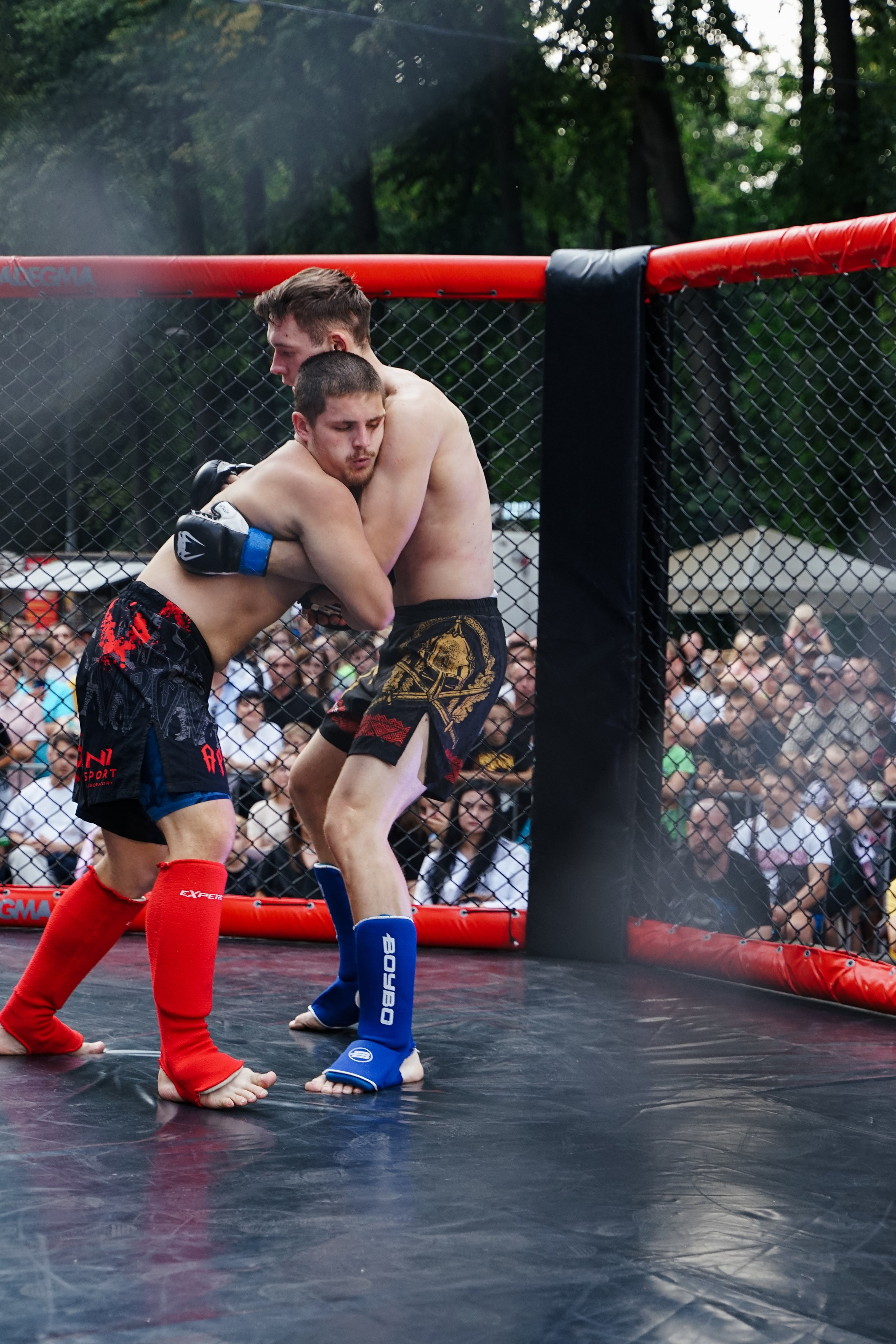 Вечер боев в ЦПКиО. Фотограф Надежда Погребняк | Рязань | Москва