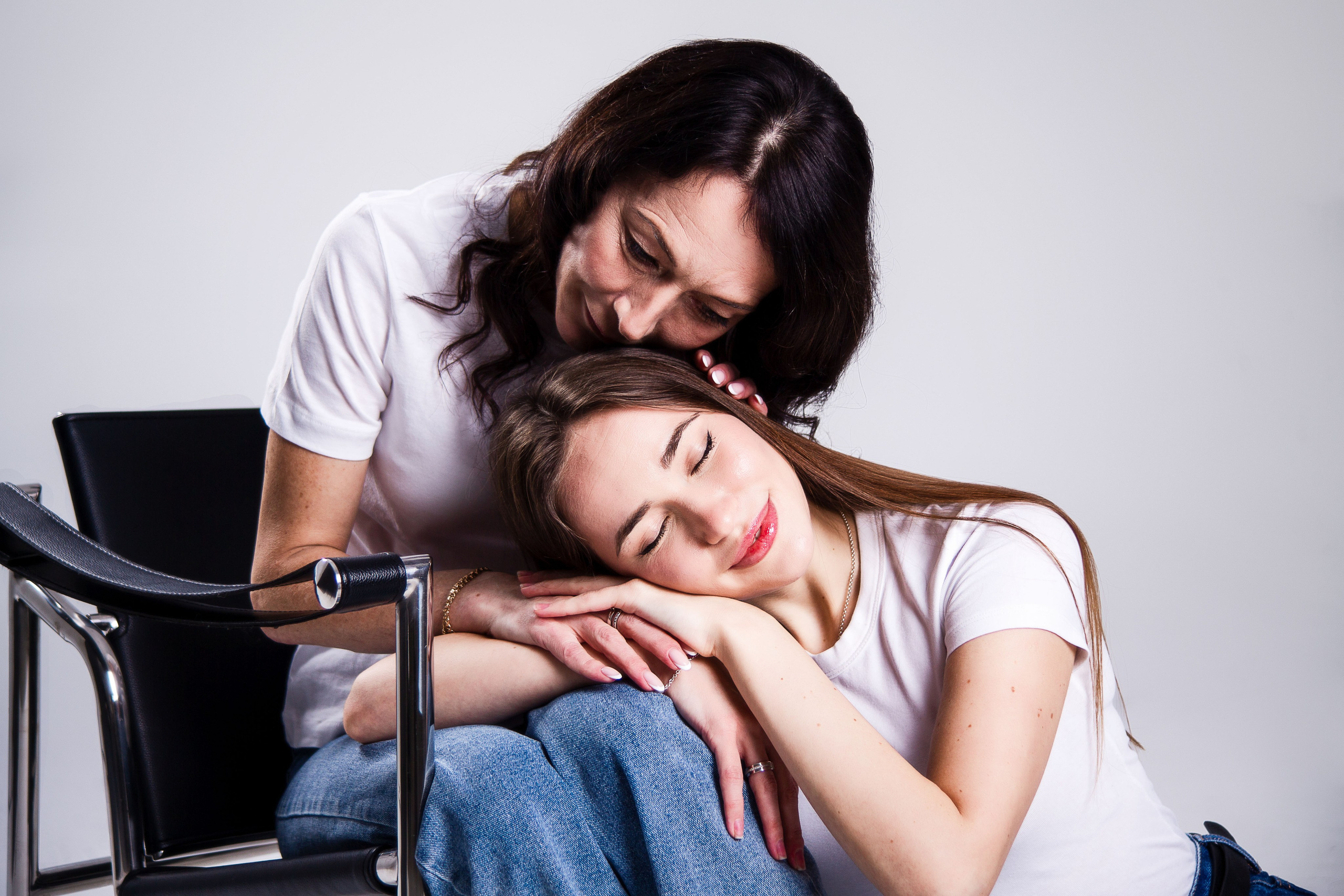 Мама с дочерью. Семейный и детский фотограф в Москве Ольга Кривенцова