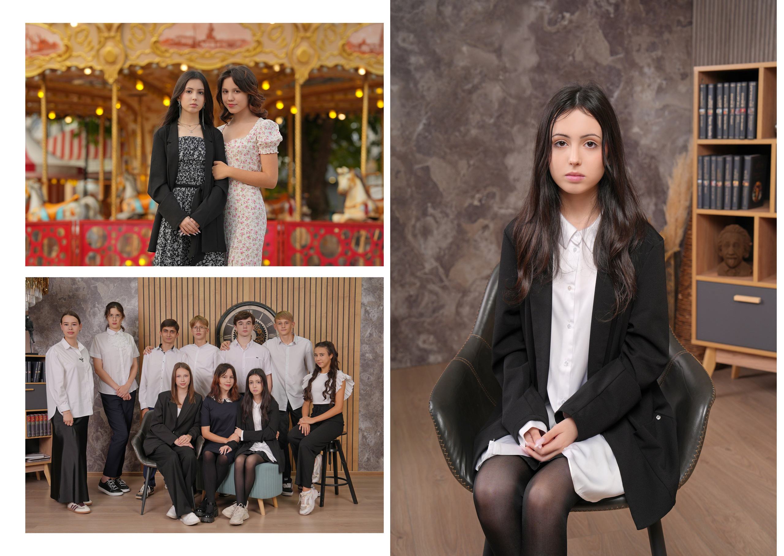 ГИМНАЗИЯ 25 9 «Б» класс. Красивый выпускной альбом в Краснодаре