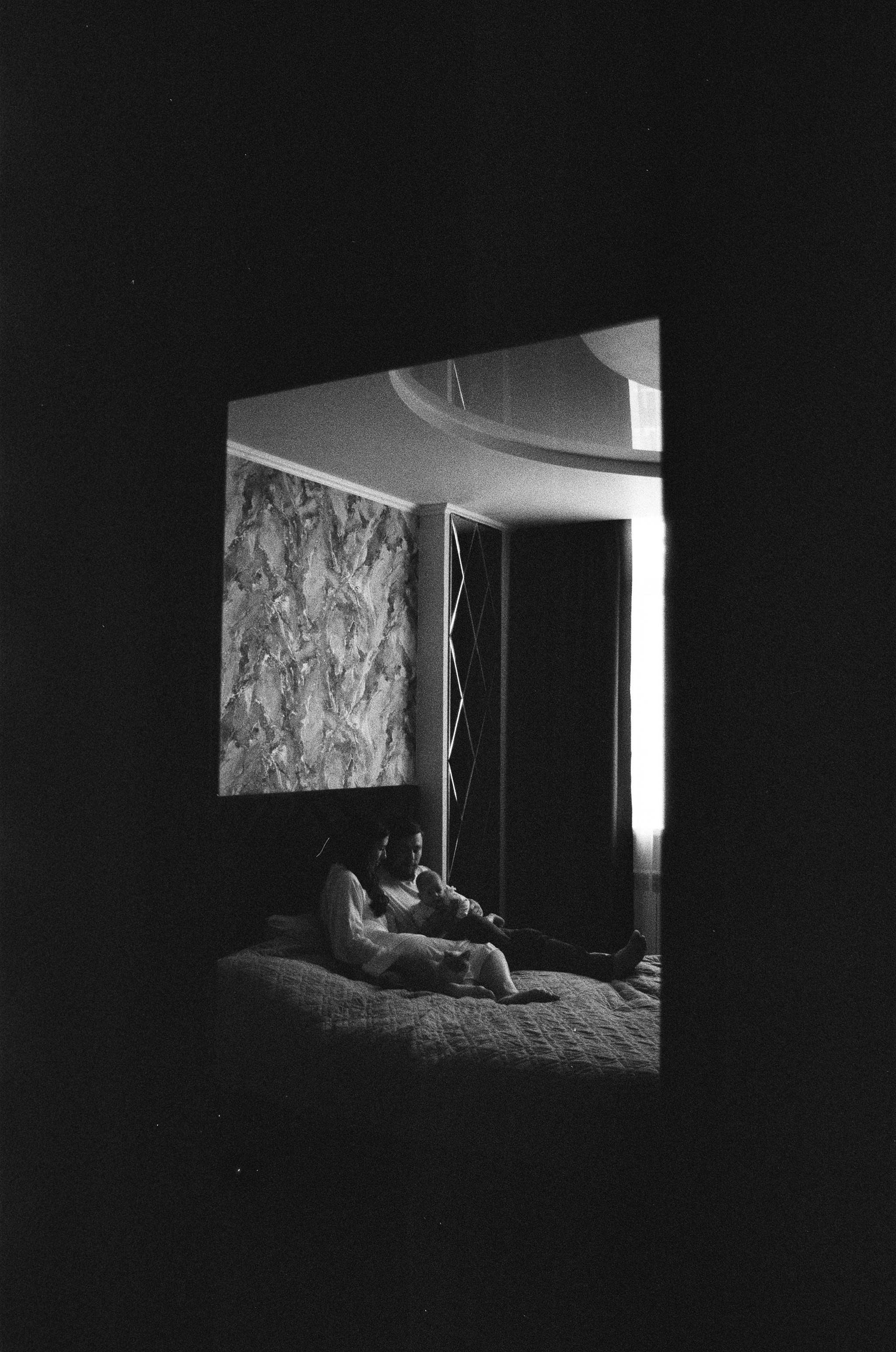 Галина, Денис и их дочка (35 мм). Фотограф в Екатеринбурге и Москве, Анна