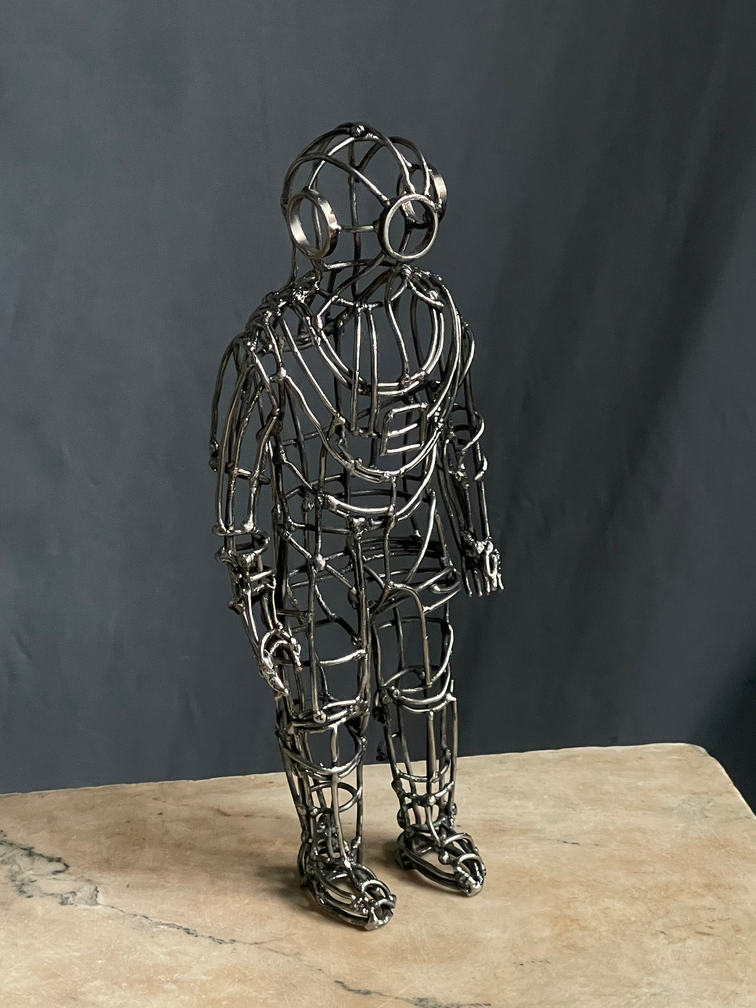 Водолаз / diver_2024. Художник — скульптор Антонина Фатхуллина