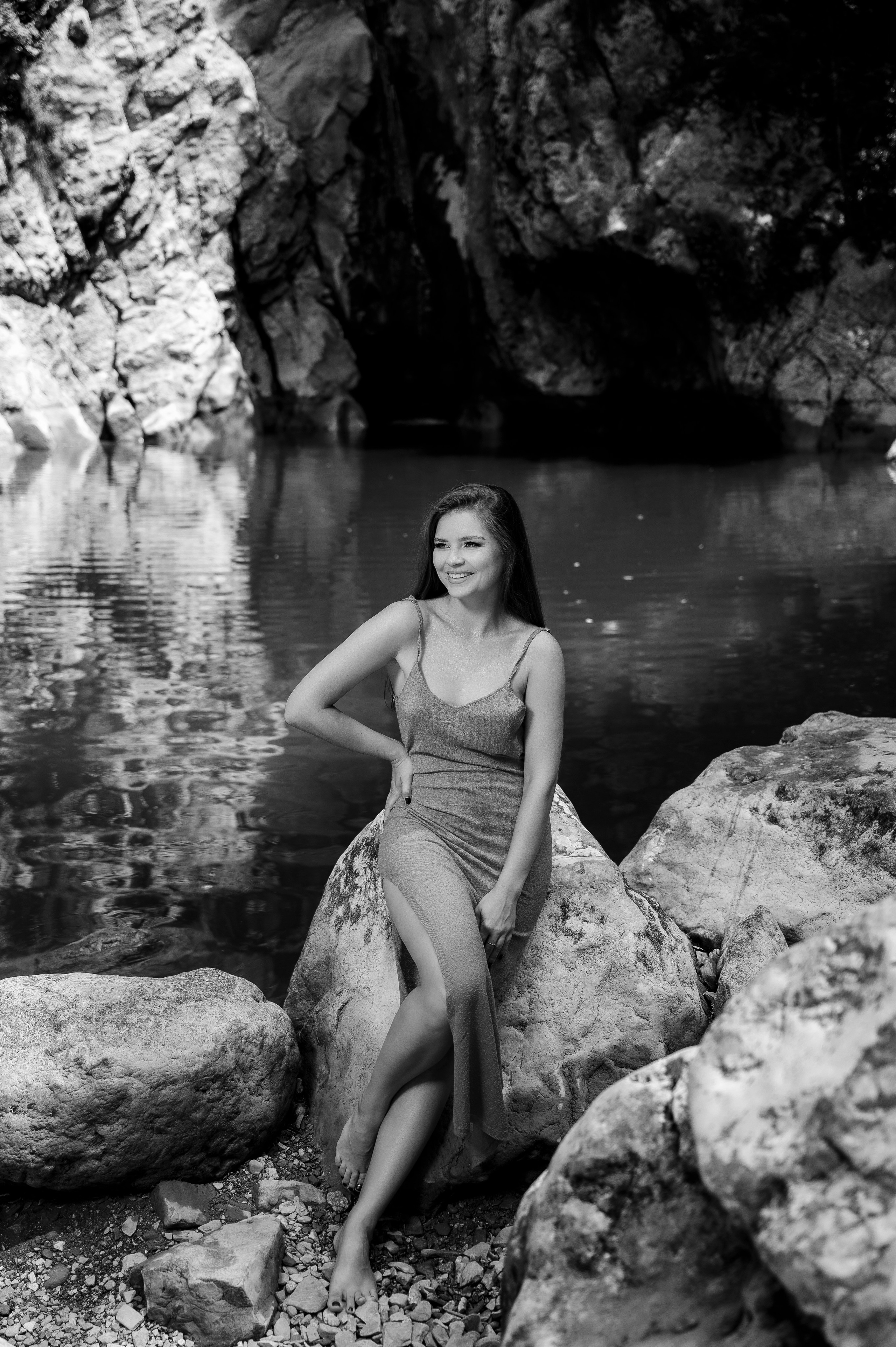 Люда Агурские водопады. Наталья Слесаренко фотограф в Сочи