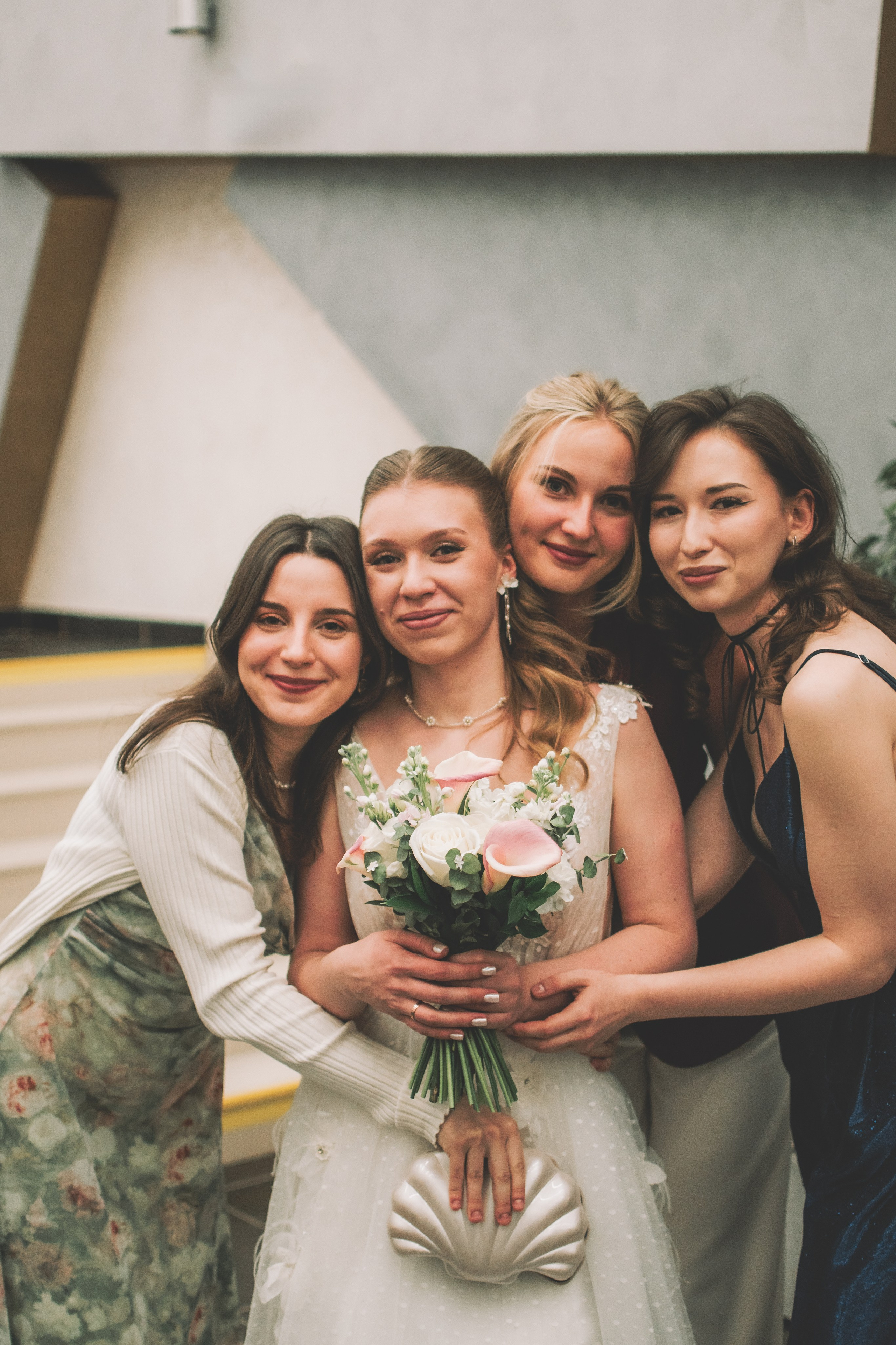 Альберт и Анастасия (Студийная фотосессия, роспись в ДК Нефтяник + фотосессия с гостями). Семейный и свадебный фотограф Губкинский и Ставрополь