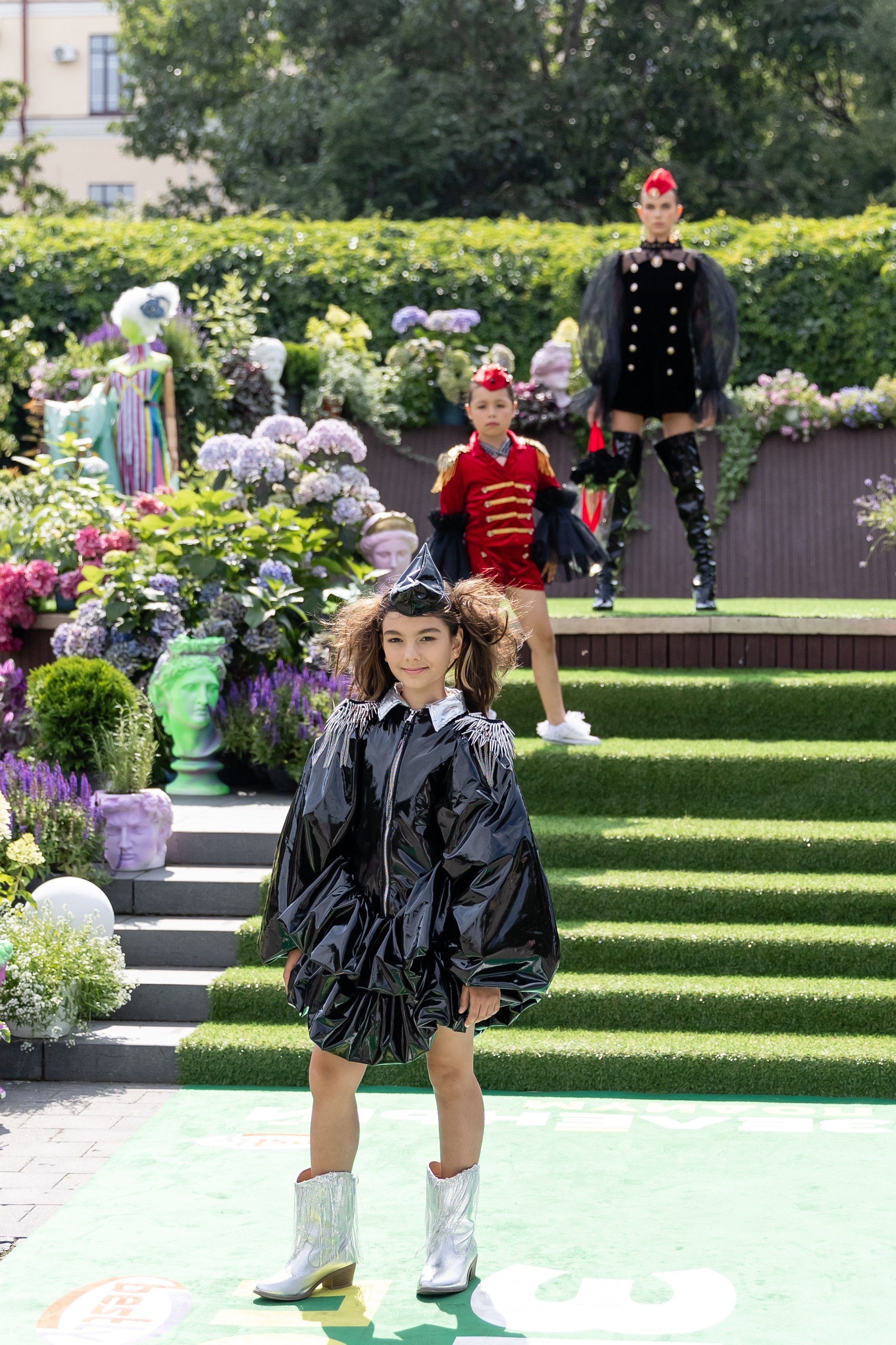 Зеленый подиум (KIDS REVOLUTION и GIZA). Татьяна Чернышова свадебный фотограф Москва