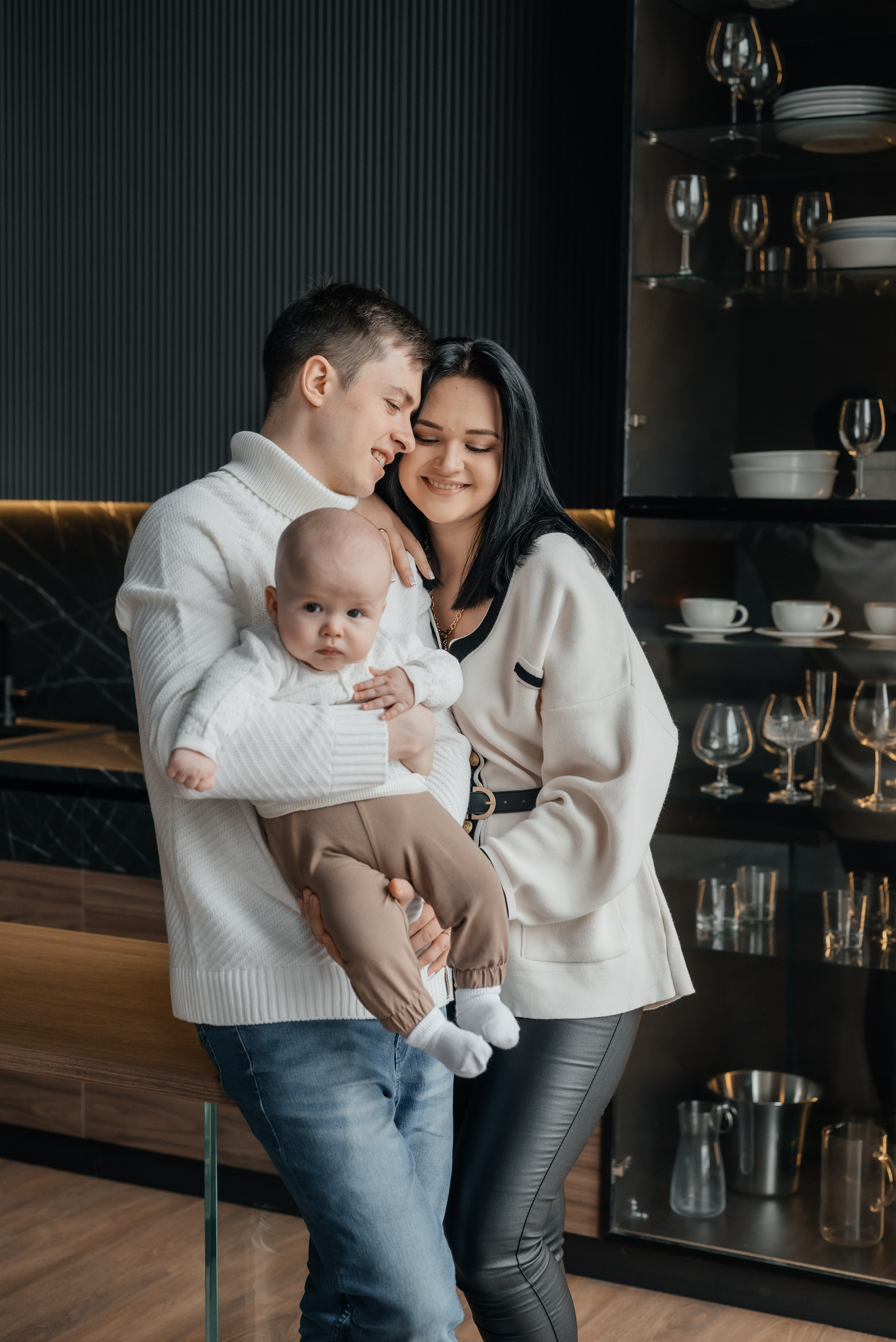 Екатерина, Евгений и Мирон. Свадебный и семейный фотограф Юлия Чернобай | Подольск, Москва, Московская область