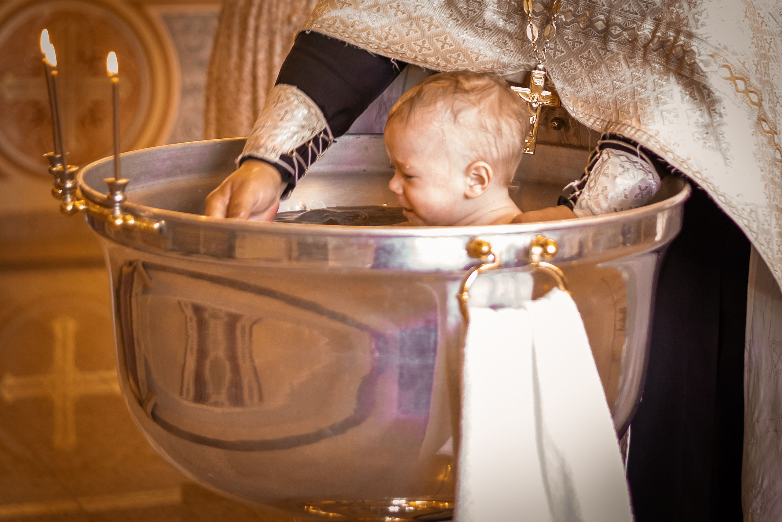 Таинство крещения Михаила. Свадебный и семейный фотограф Юлия Чернобай | Подольск, Москва, Московская область