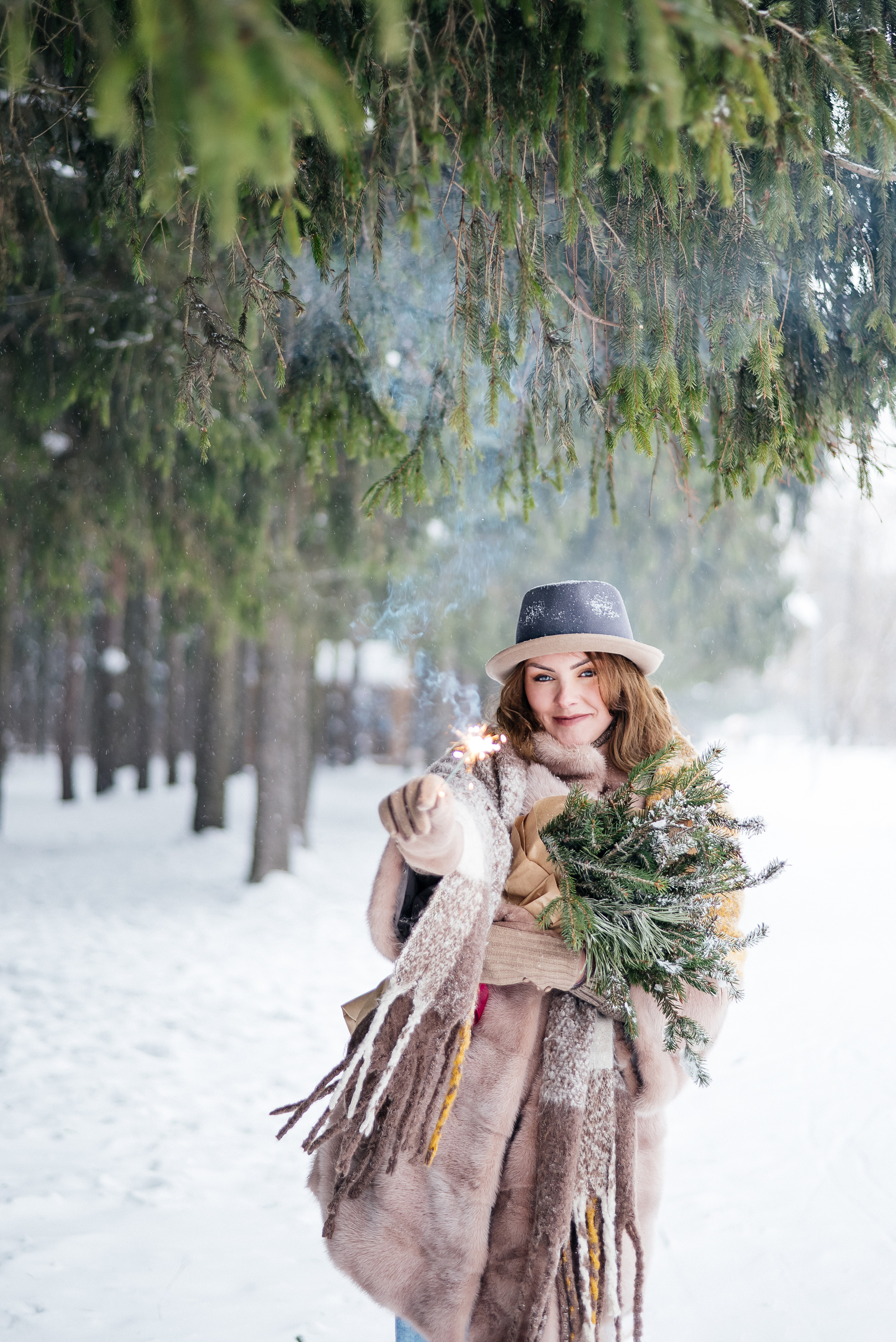 Мария — лесная прогулка. Свадебный и семейный фотограф Юлия Чернобай | Подольск, Москва, Московская область