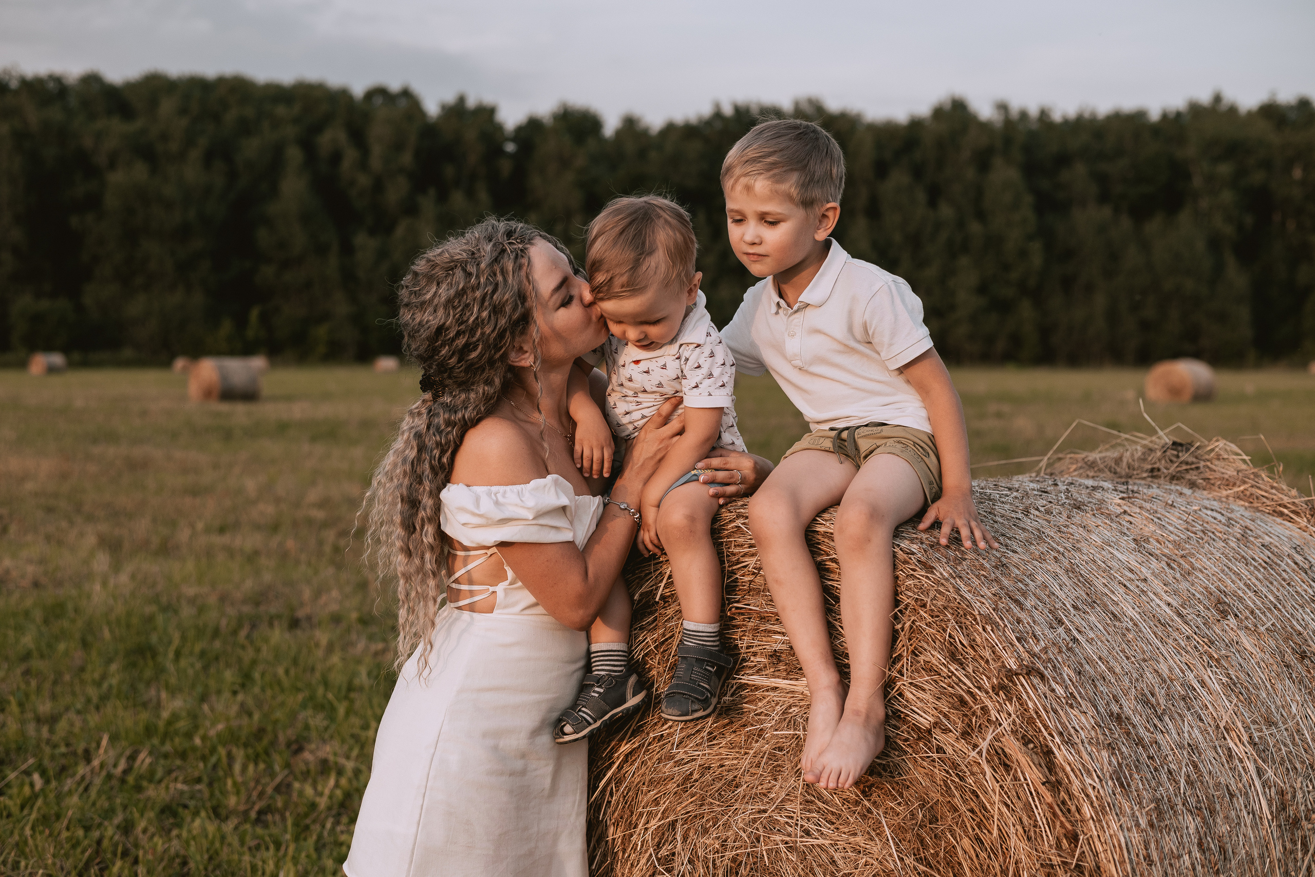 Юлия с сыновьями. Свадебный и семейный фотограф Юлия Чернобай | Подольск, Москва, Московская область