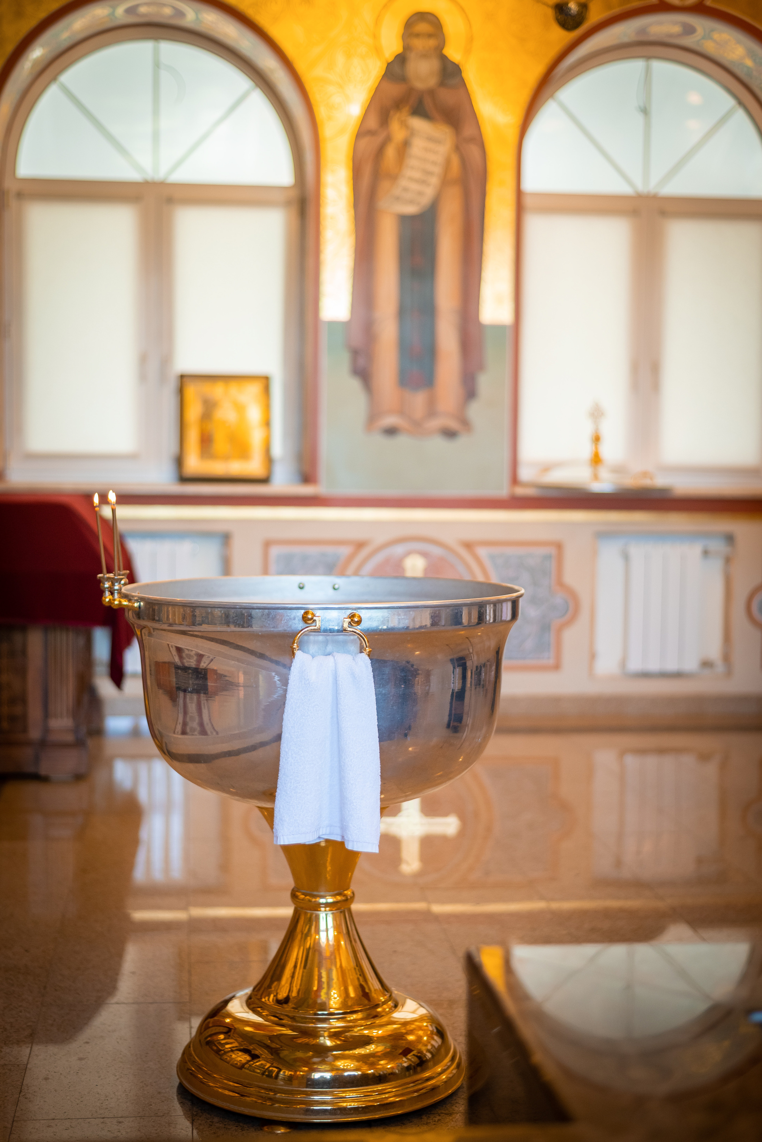 Таинство крещения Михаила. Свадебный и семейный фотограф Юлия Чернобай | Подольск, Москва, Московская область