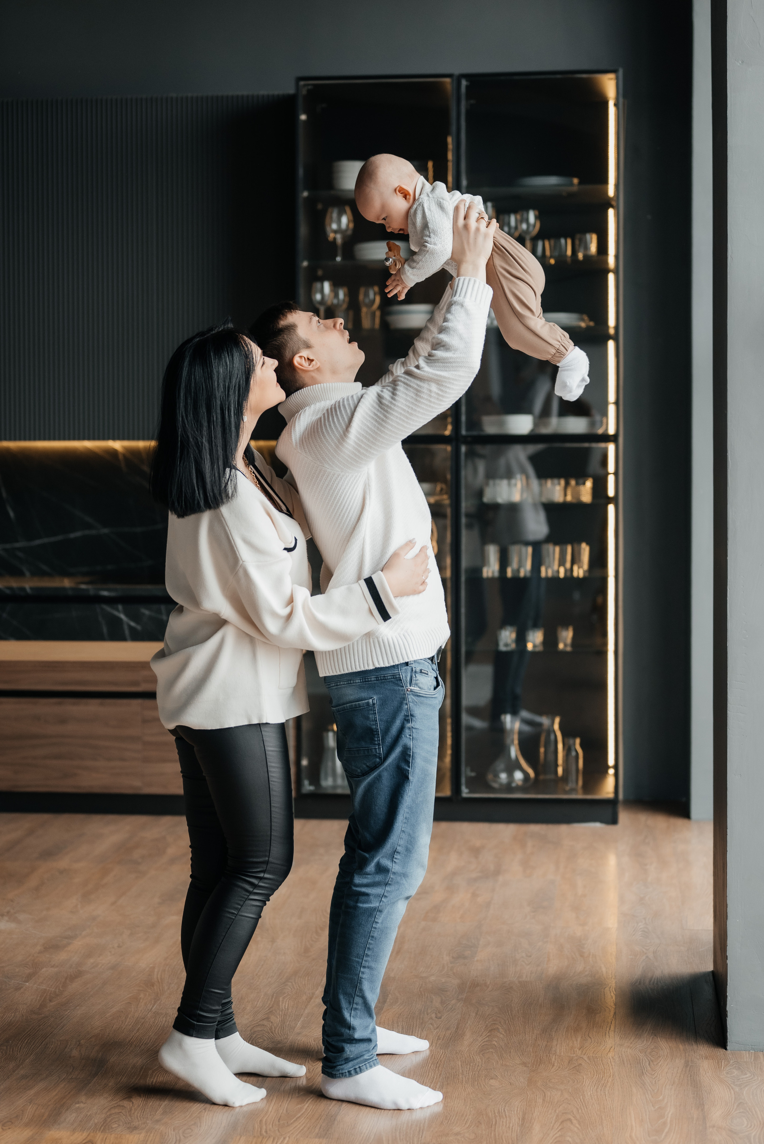 Екатерина, Евгений и Мирон. Свадебный и семейный фотограф Юлия Чернобай | Подольск, Москва, Московская область