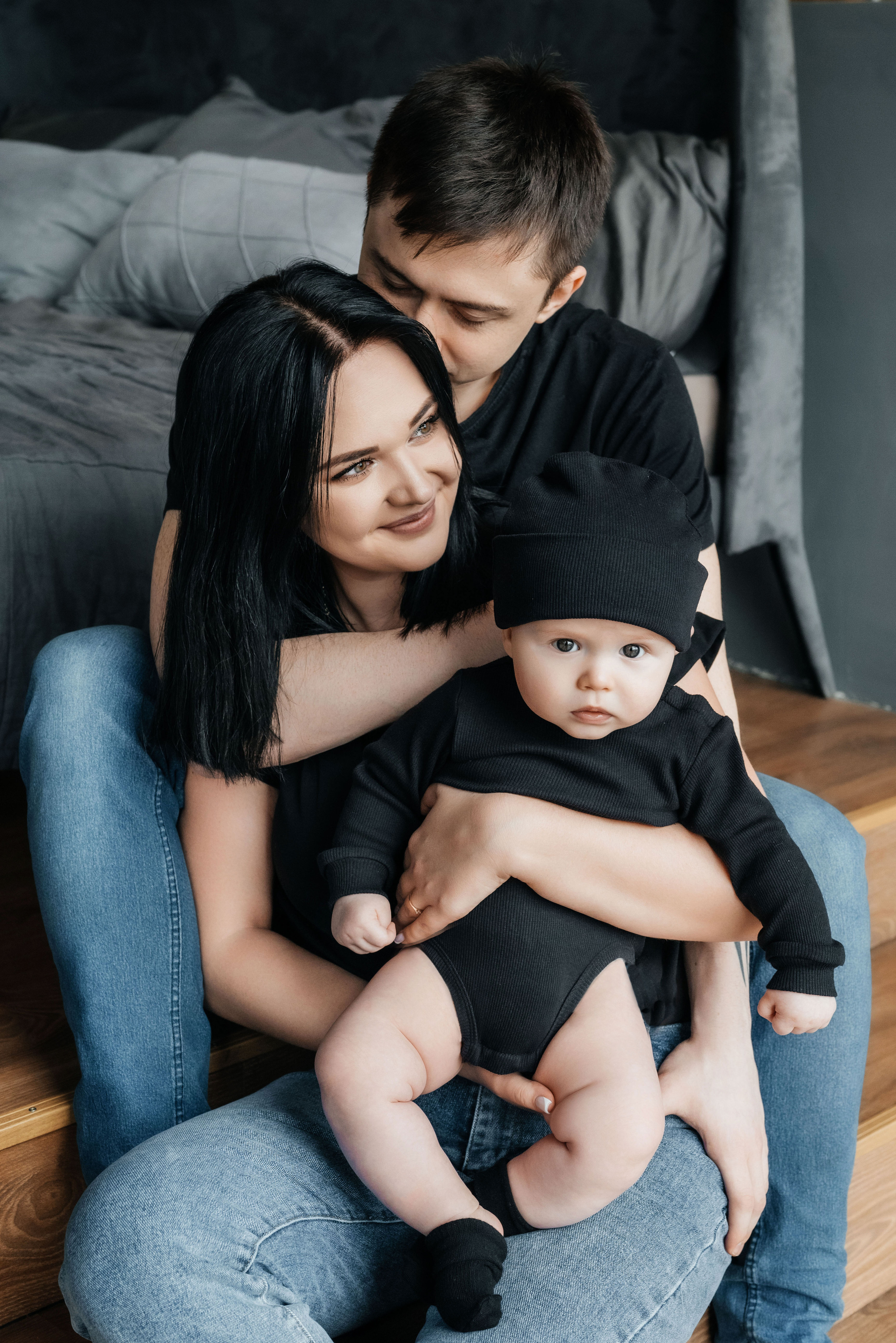 Екатерина, Евгений и Мирон. Свадебный и семейный фотограф Юлия Чернобай | Подольск, Москва, Московская область