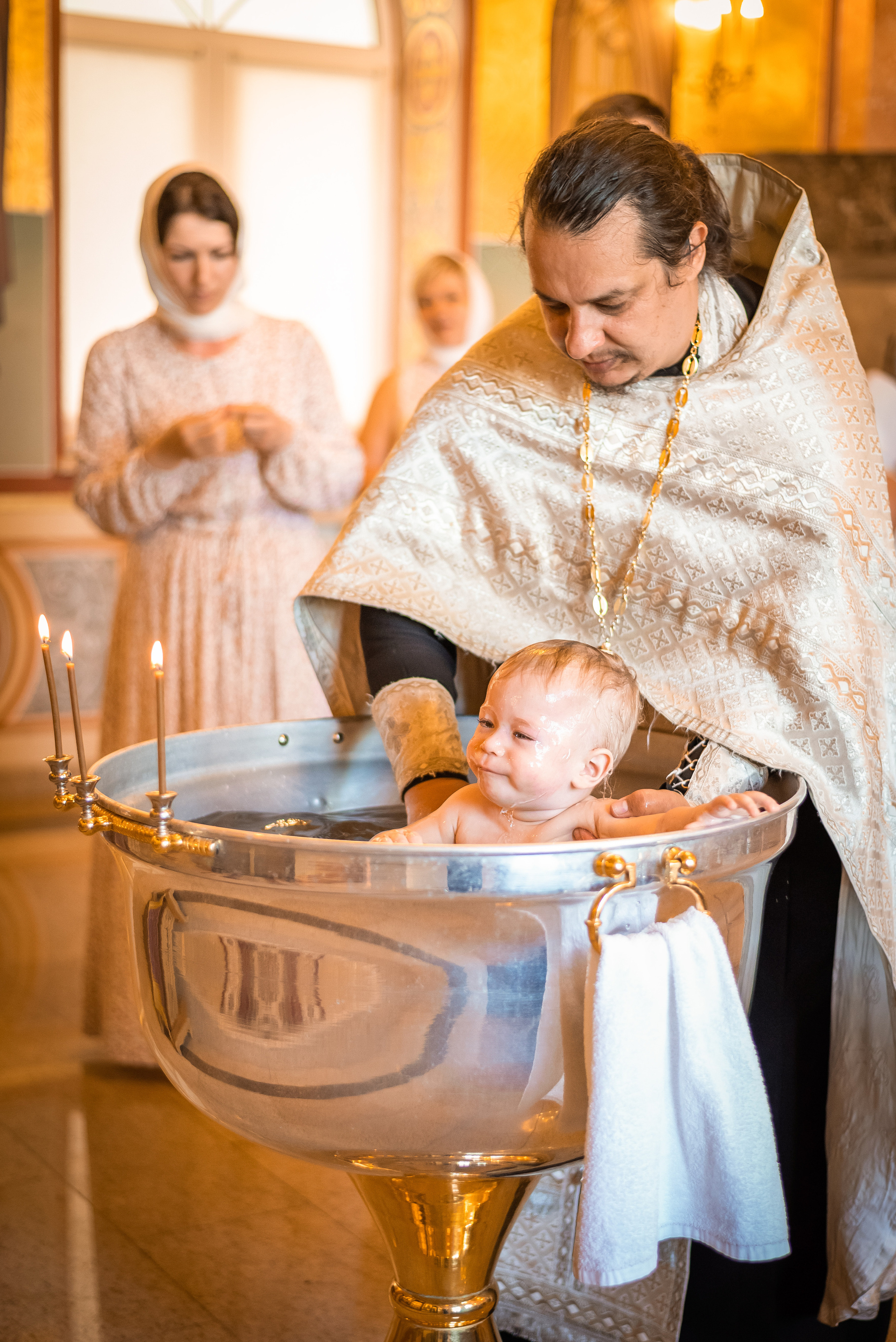 Таинство крещения Михаила. Свадебный и семейный фотограф Юлия Чернобай | Подольск, Москва, Московская область