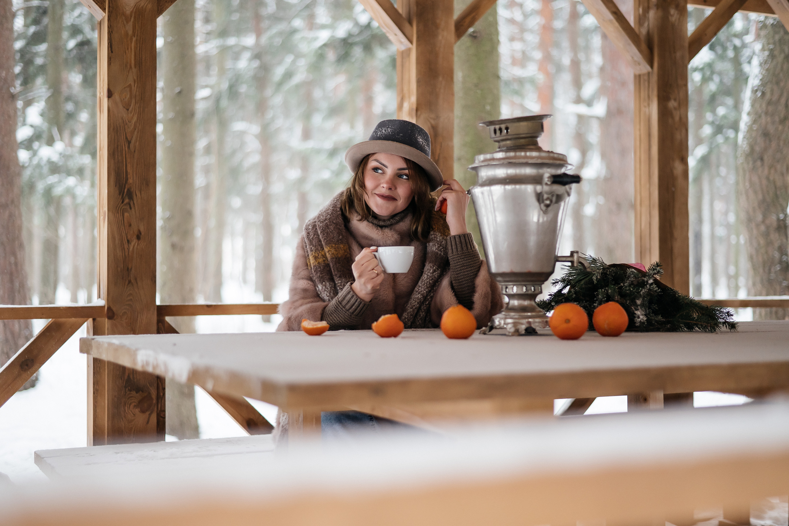 Мария — лесная прогулка. Свадебный и семейный фотограф Юлия Чернобай | Подольск, Москва, Московская область