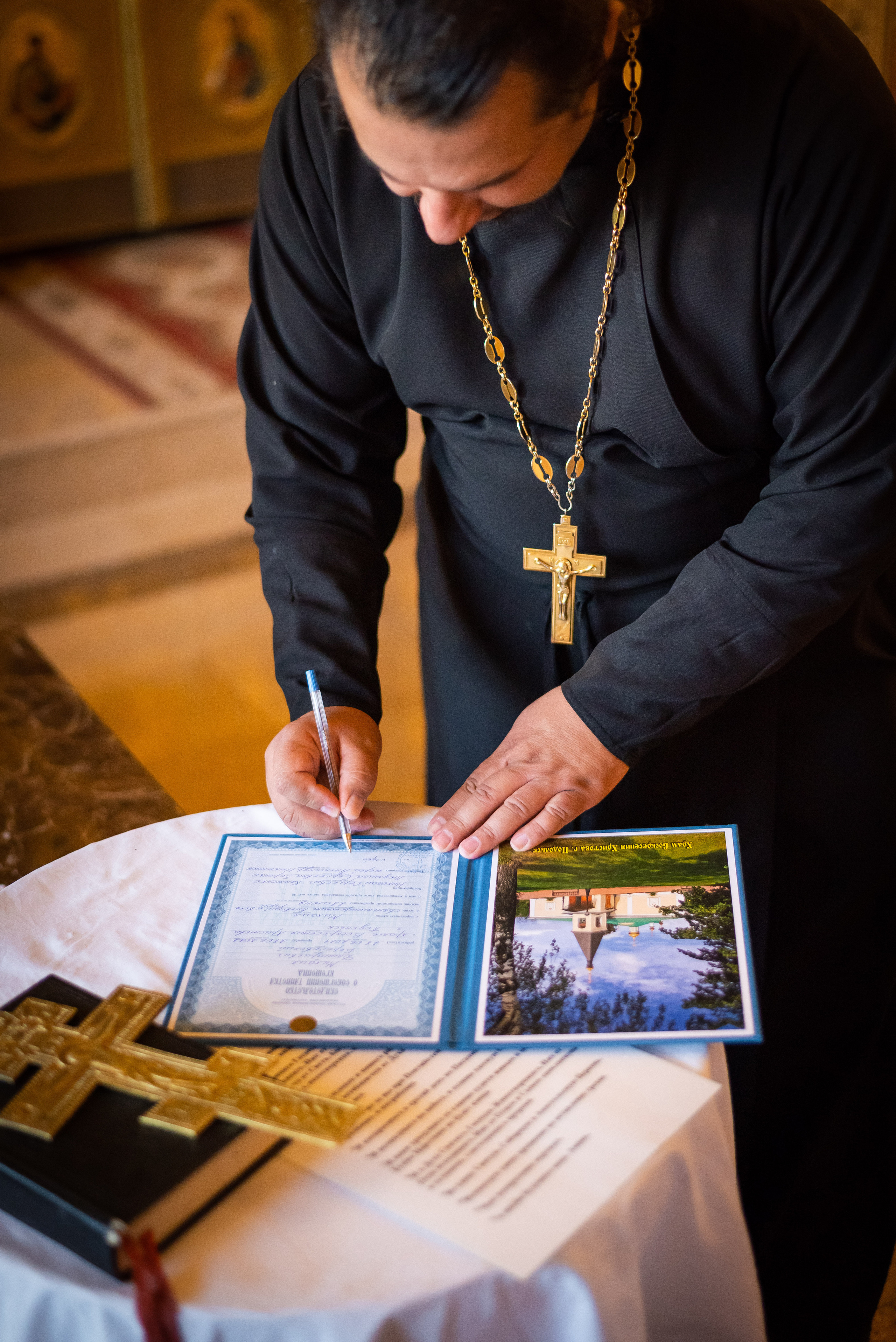 Таинство крещения Михаила. Свадебный и семейный фотограф Юлия Чернобай | Подольск, Москва, Московская область