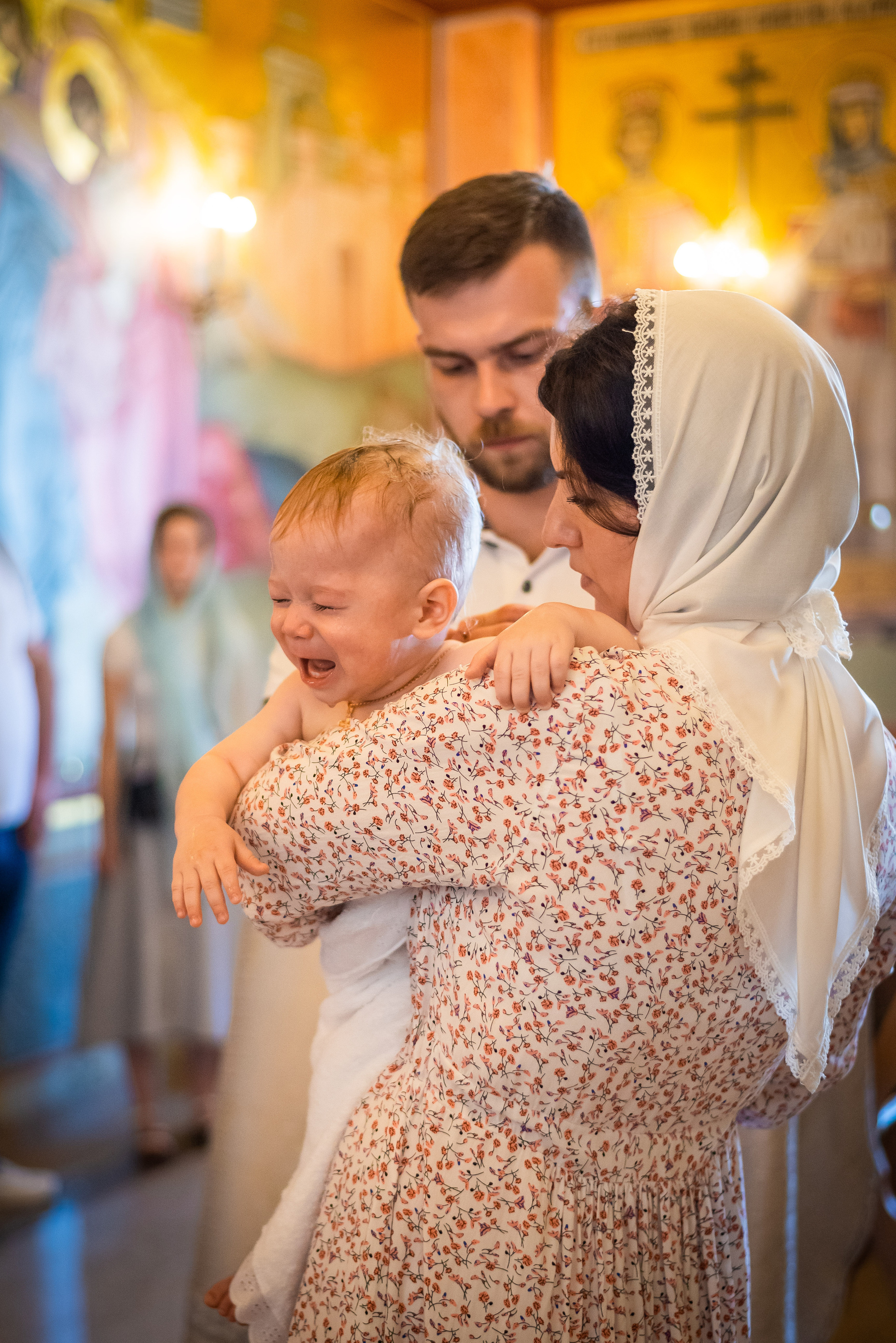 Таинство крещения Михаила. Свадебный и семейный фотограф Юлия Чернобай | Подольск, Москва, Московская область