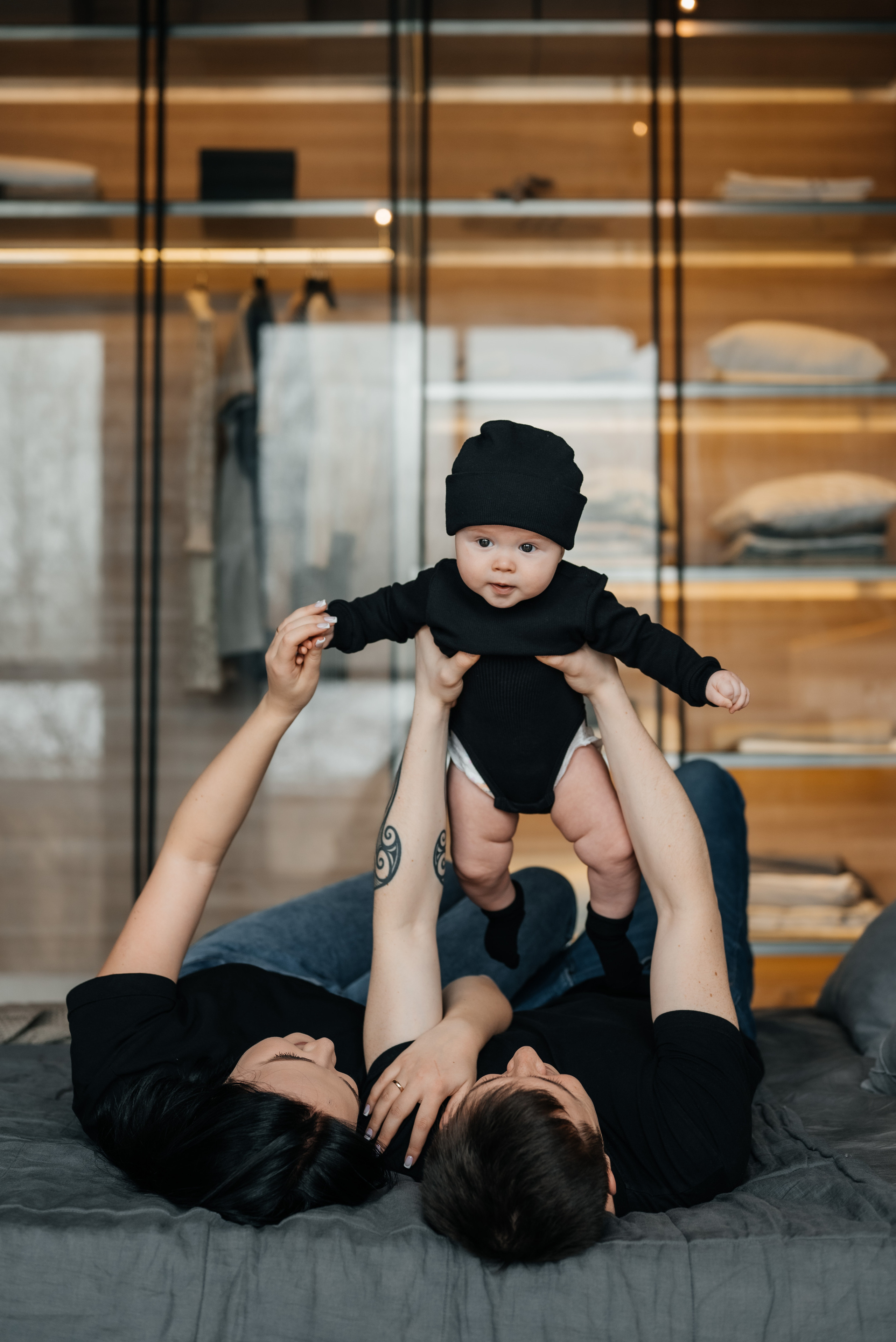 Екатерина, Евгений и Мирон. Свадебный и семейный фотограф Юлия Чернобай | Подольск, Москва, Московская область