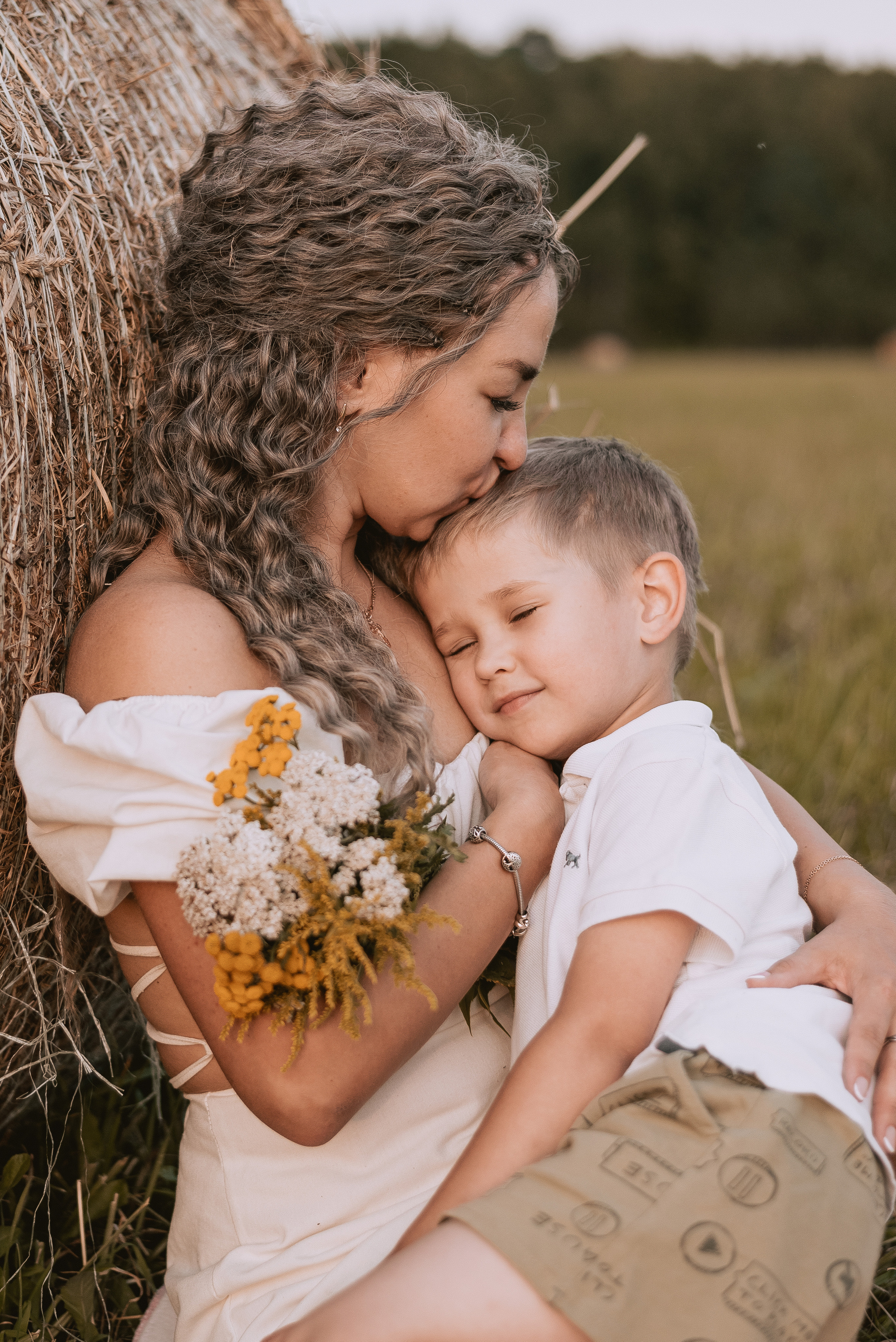 Юлия с сыновьями. Свадебный и семейный фотограф Юлия Чернобай | Подольск, Москва, Московская область