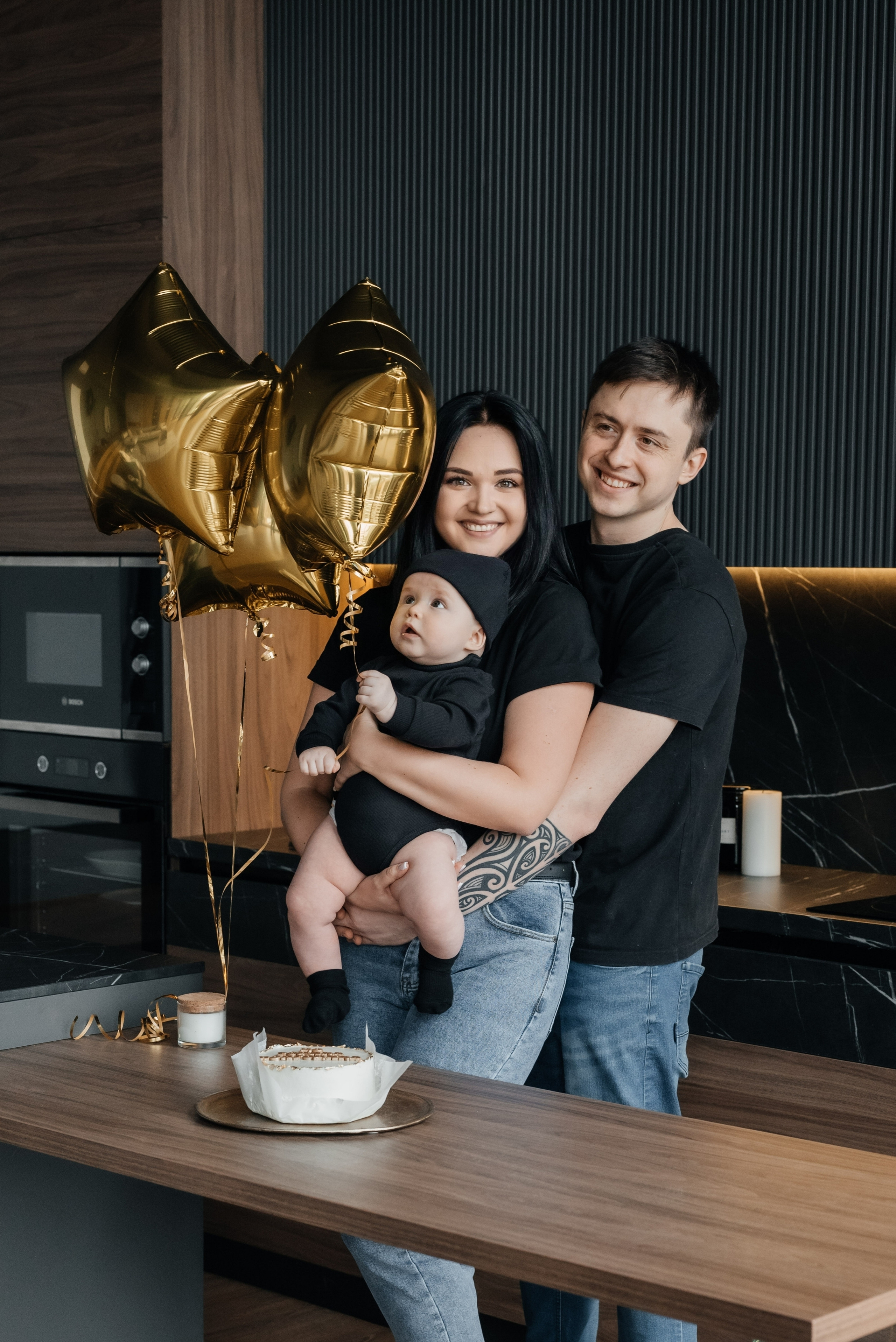 Екатерина, Евгений и Мирон. Свадебный и семейный фотограф Юлия Чернобай | Подольск, Москва, Московская область