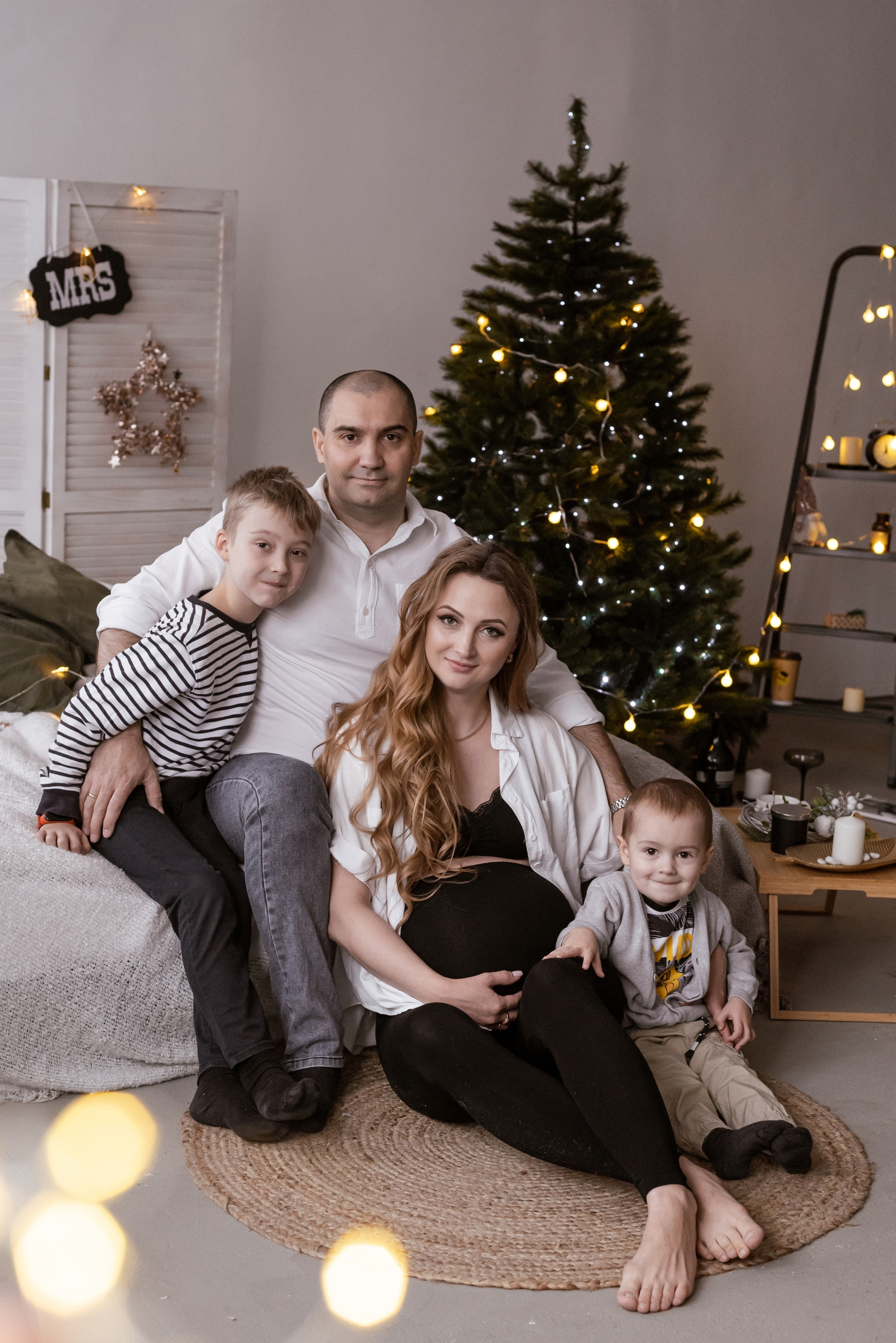 Юлия с семьей. Свадебный и семейный фотограф Юлия Чернобай | Подольск, Москва, Московская область