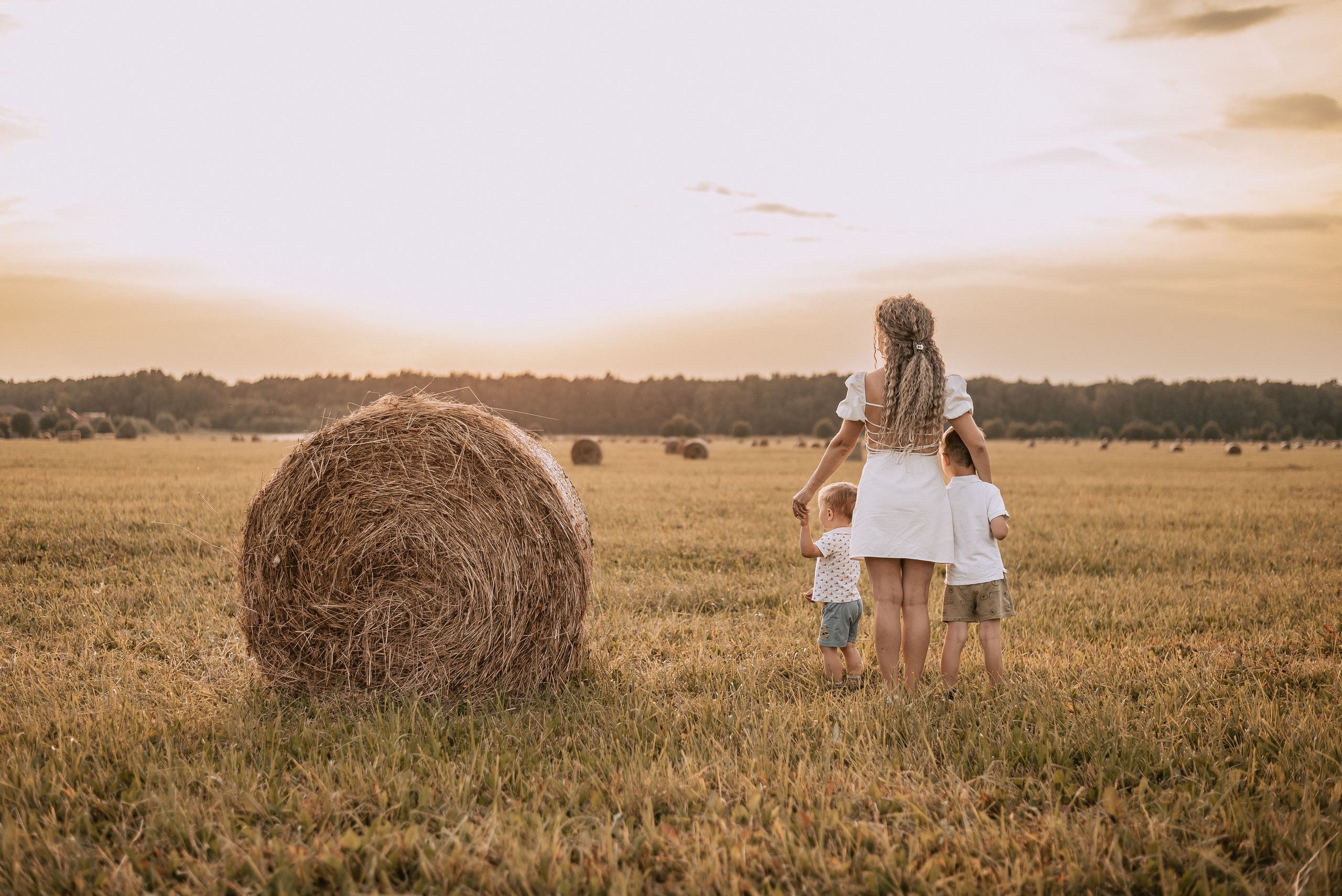 Юлия с сыновьями. Свадебный и семейный фотограф Юлия Чернобай | Подольск, Москва, Московская область