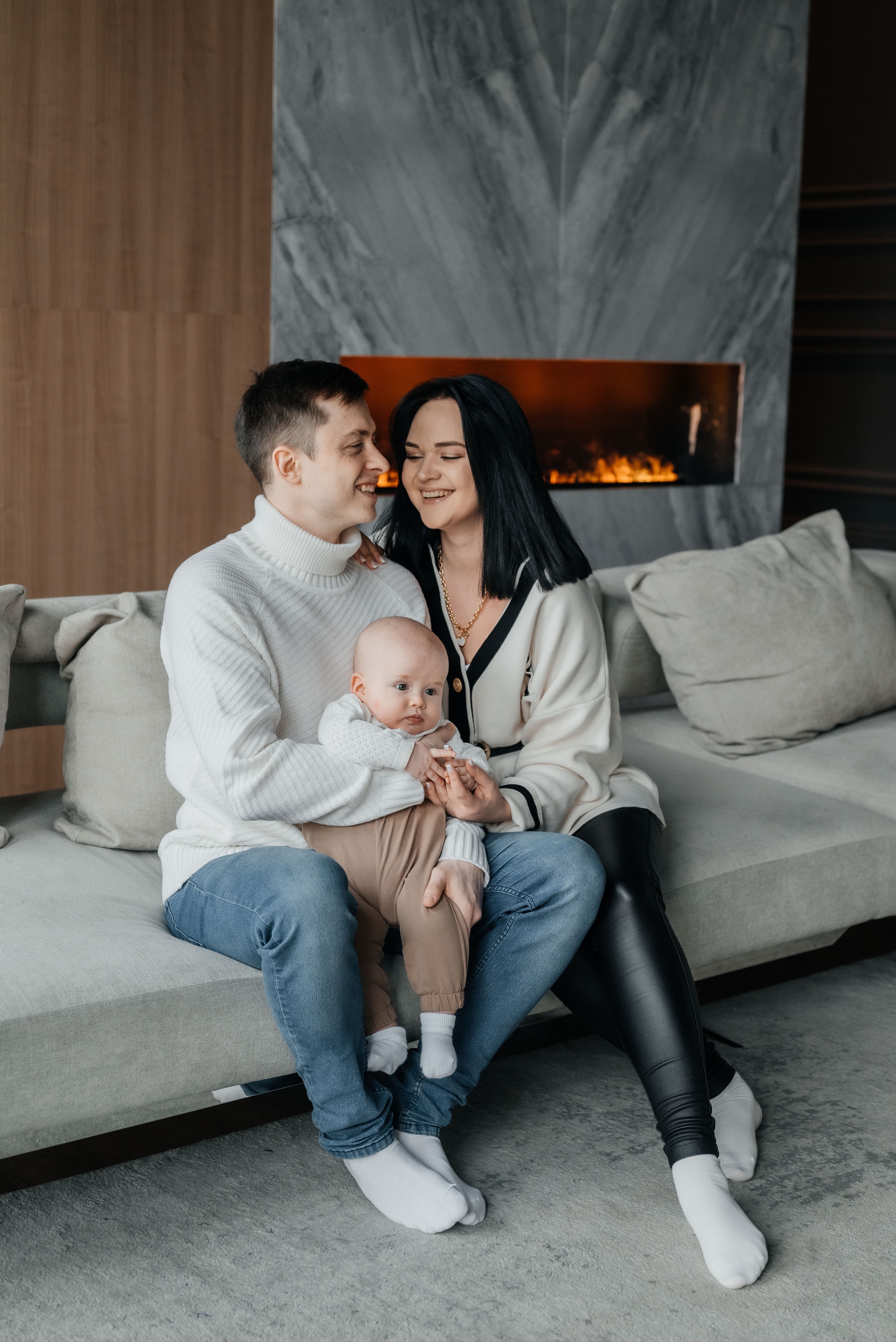 Екатерина, Евгений и Мирон. Свадебный и семейный фотограф Юлия Чернобай | Подольск, Москва, Московская область