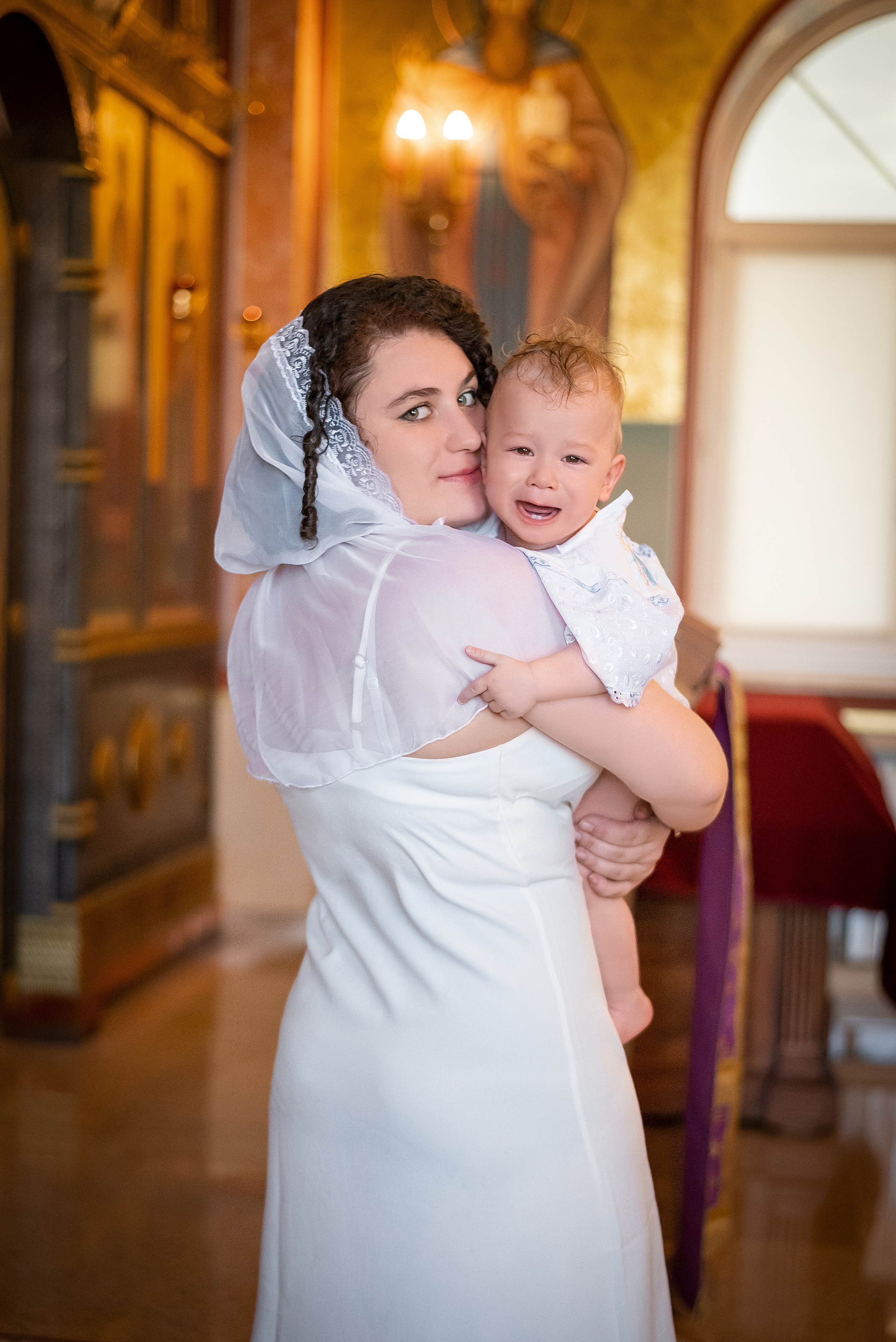 Таинство крещения Михаила. Свадебный и семейный фотограф Юлия Чернобай | Подольск, Москва, Московская область