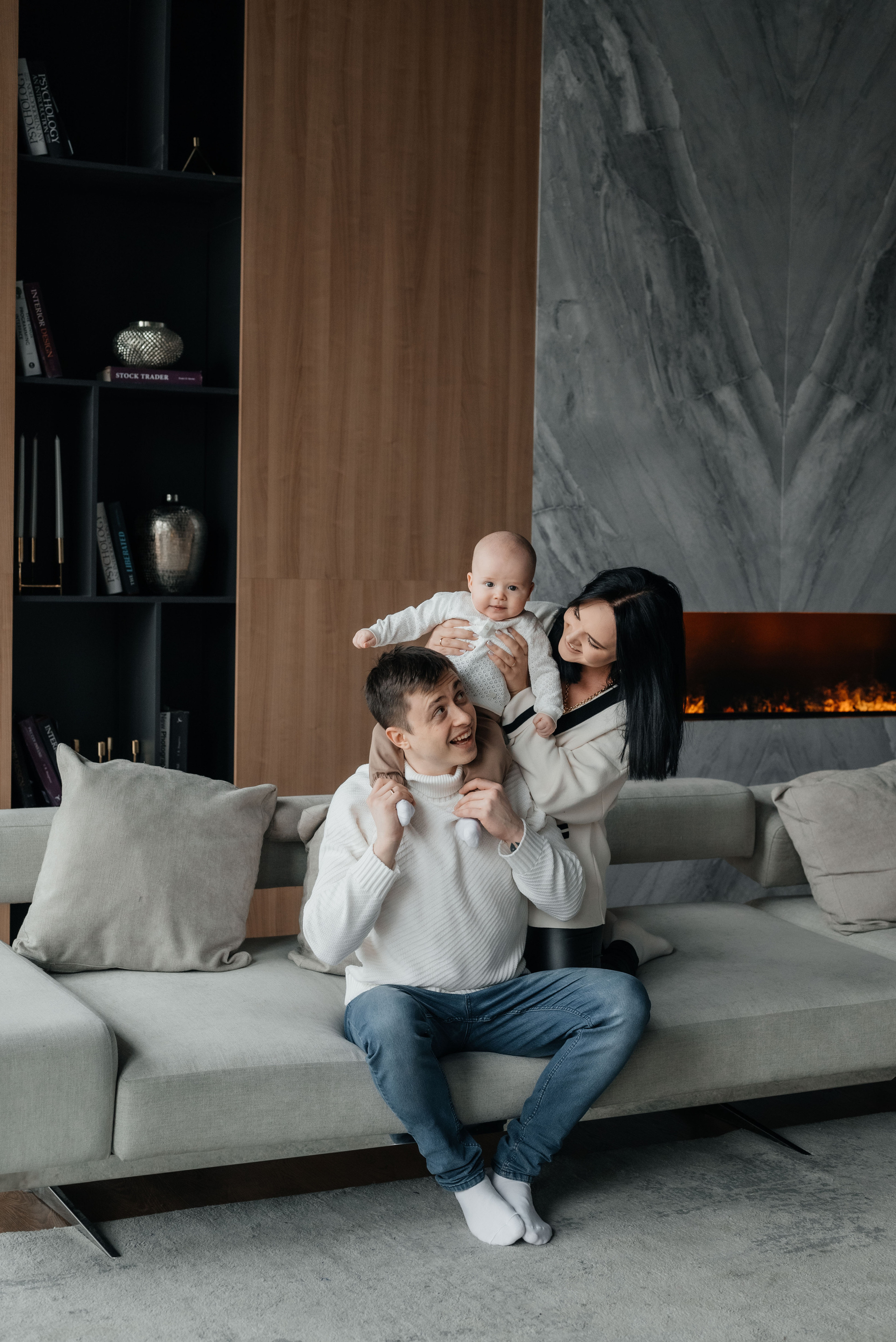 Екатерина, Евгений и Мирон. Свадебный и семейный фотограф Юлия Чернобай | Подольск, Москва, Московская область