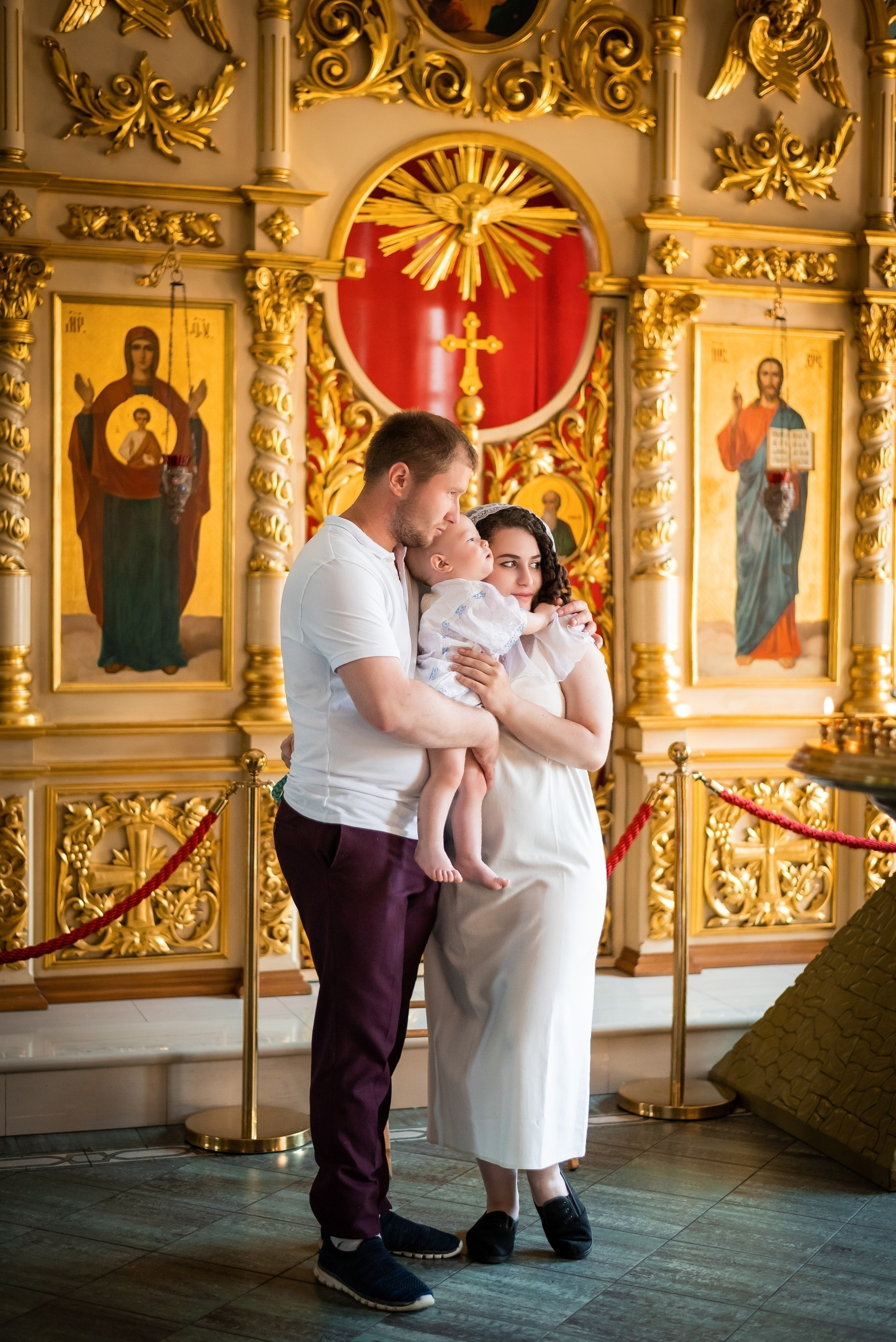 Таинство крещения Михаила. Свадебный и семейный фотограф Юлия Чернобай | Подольск, Москва, Московская область
