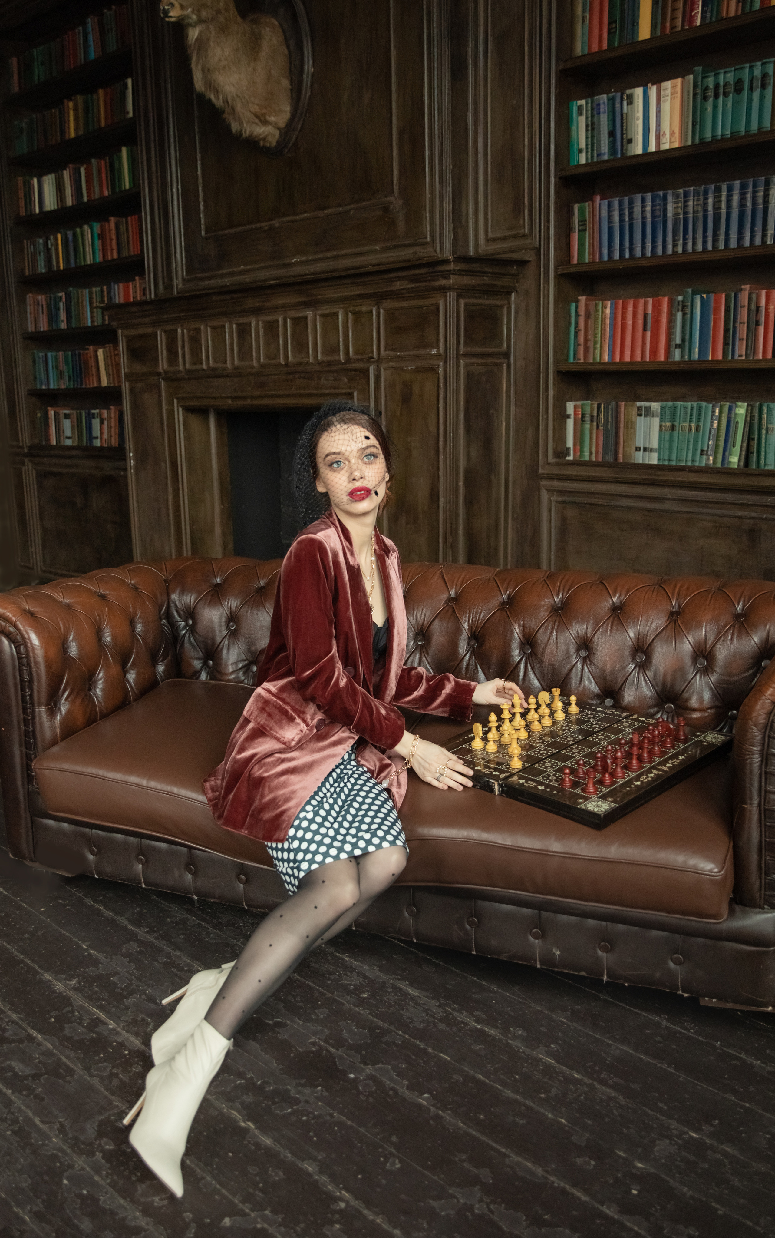 женская фотосессия Москва студия