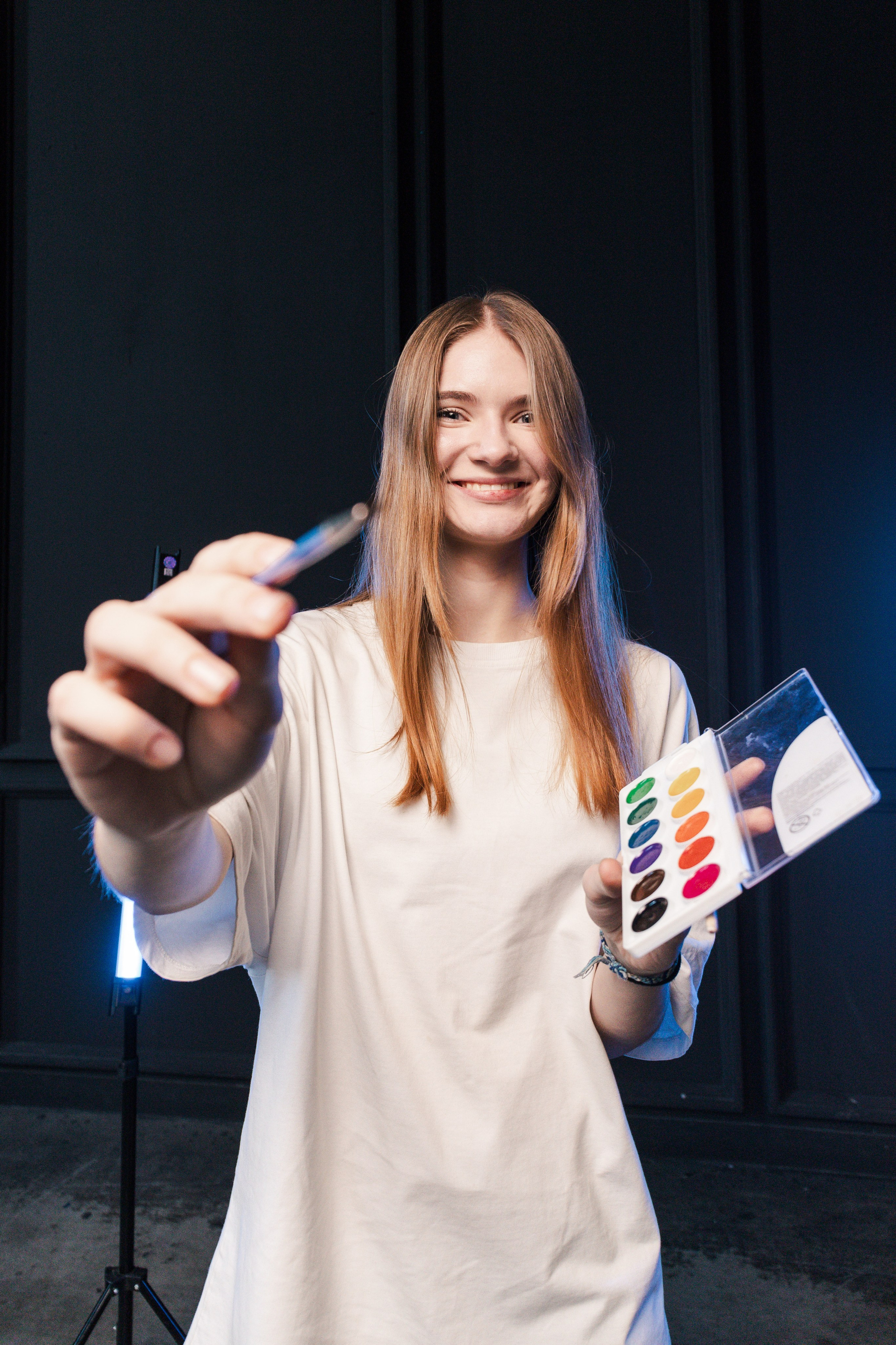 9 класс в студии. Фотограф Елена Балакина (Челябинск)