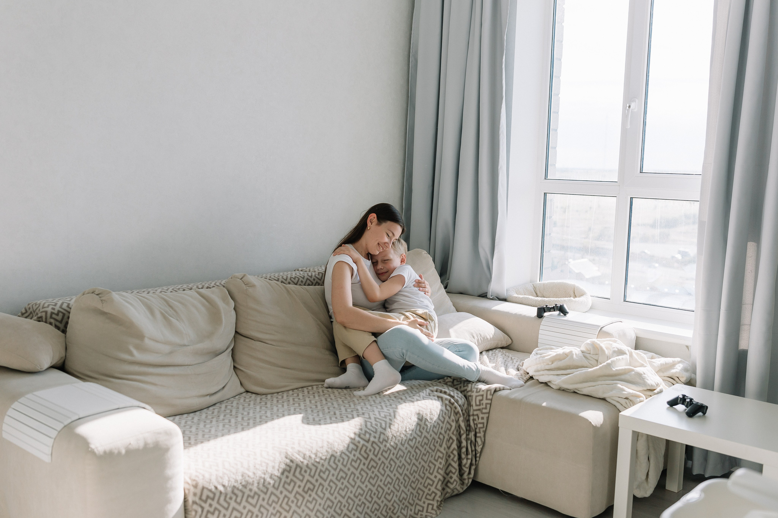 Тима, Мила, Алёша, Алисия домашняя. Семейный фотограф в Волгограде Надежда Головко