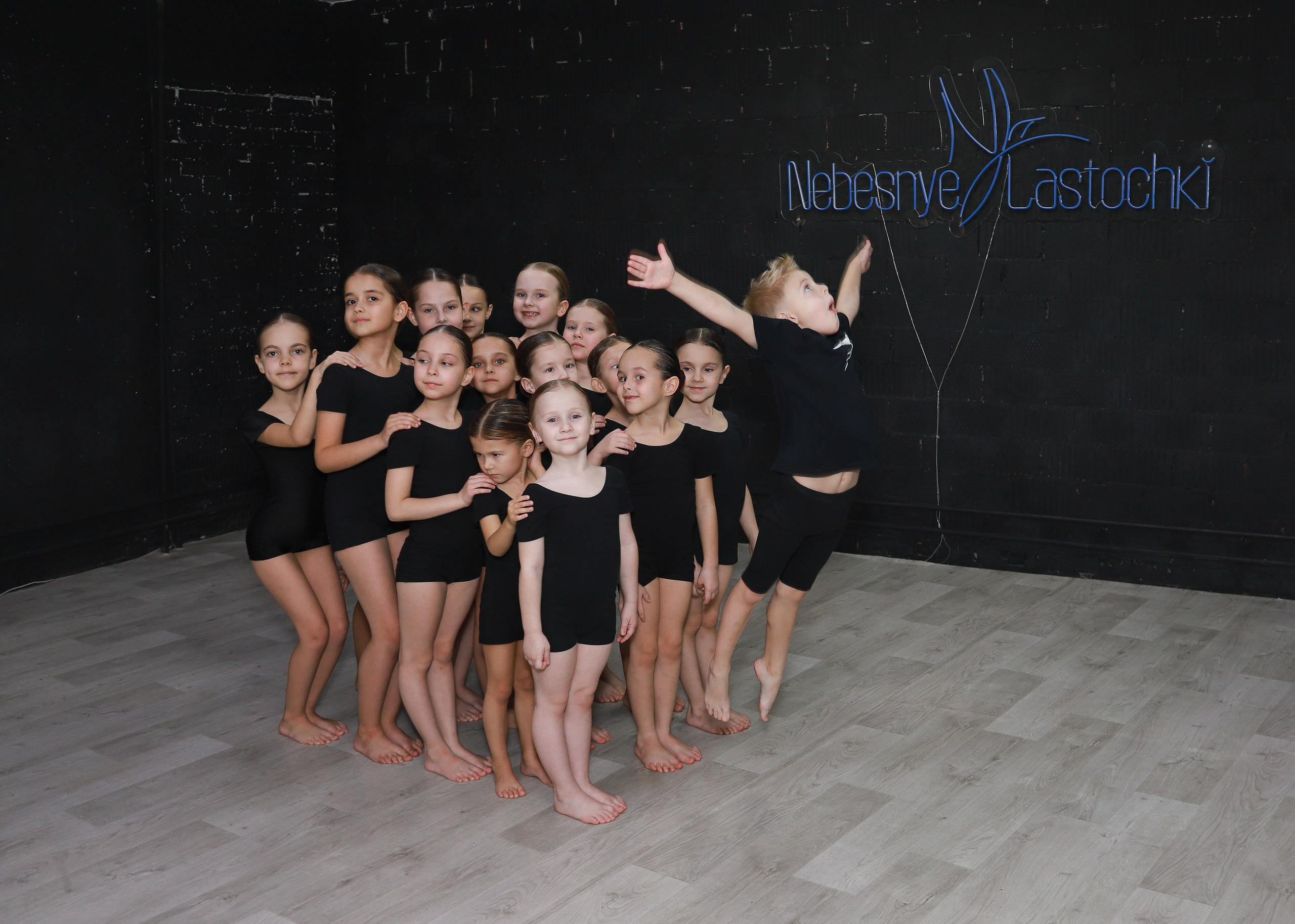 Младшие в студии. Фотограф Юлия Мальцева