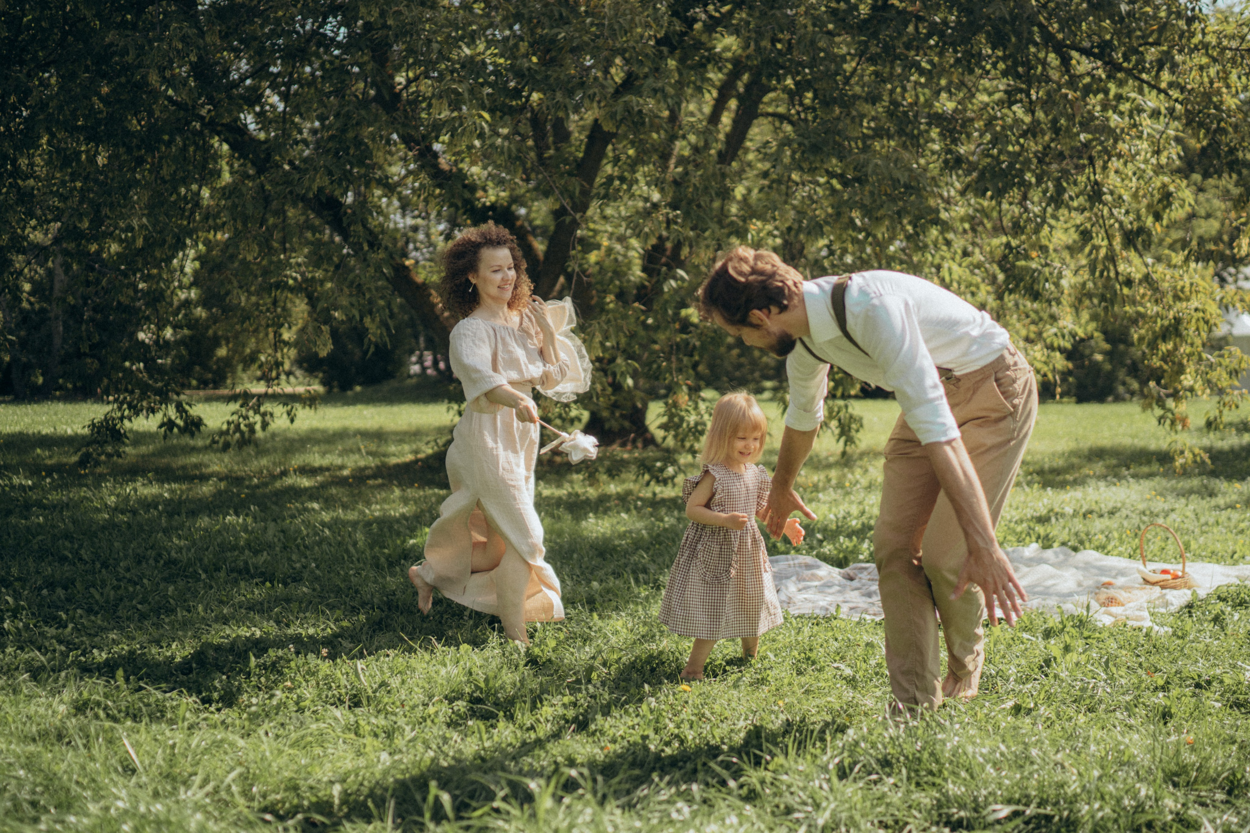 Полдень в парке. Семейный фотограф в Москве Елена Гильманова