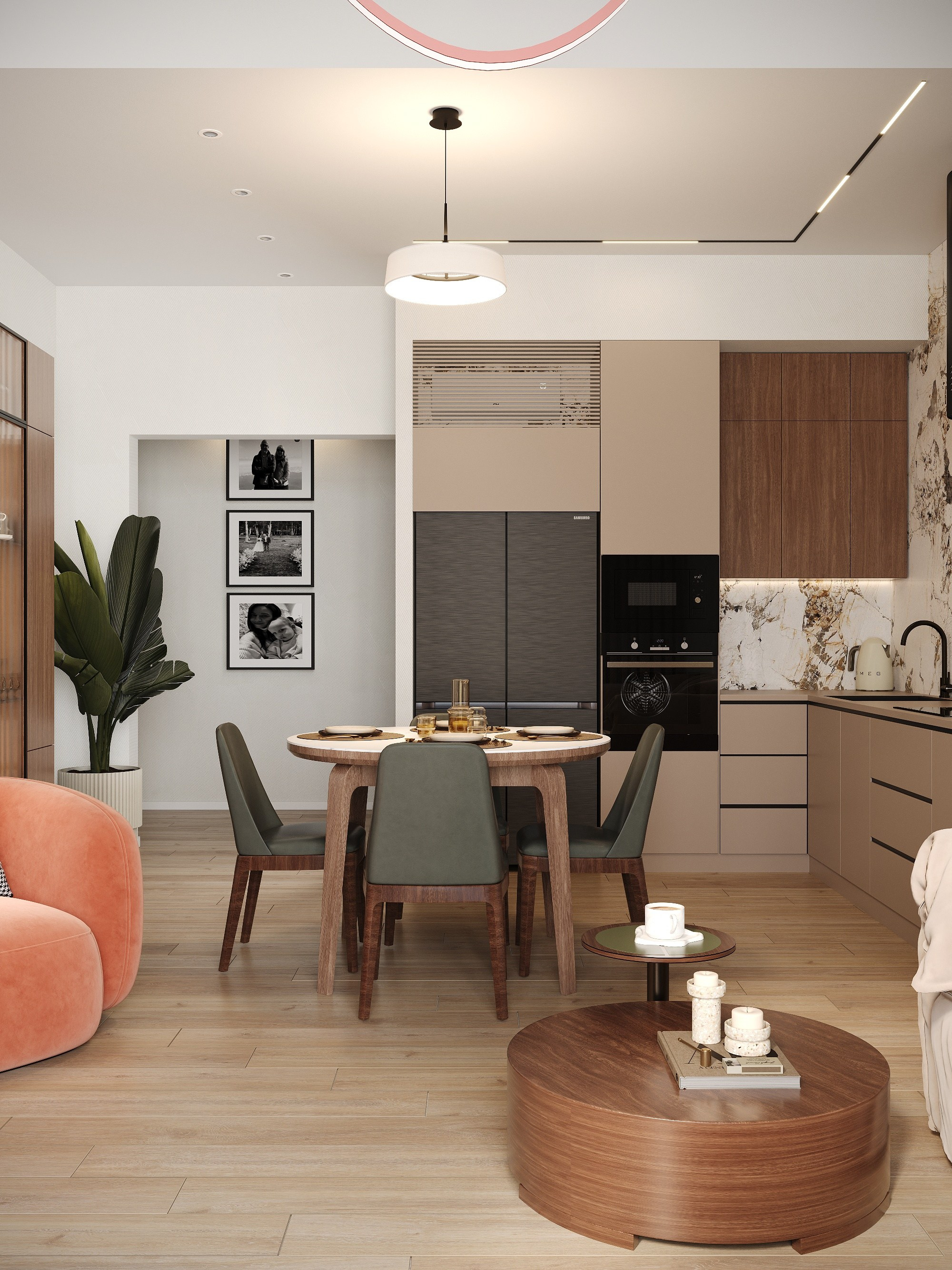 Дизайн проект дома «Лесной рассвет». Annything design