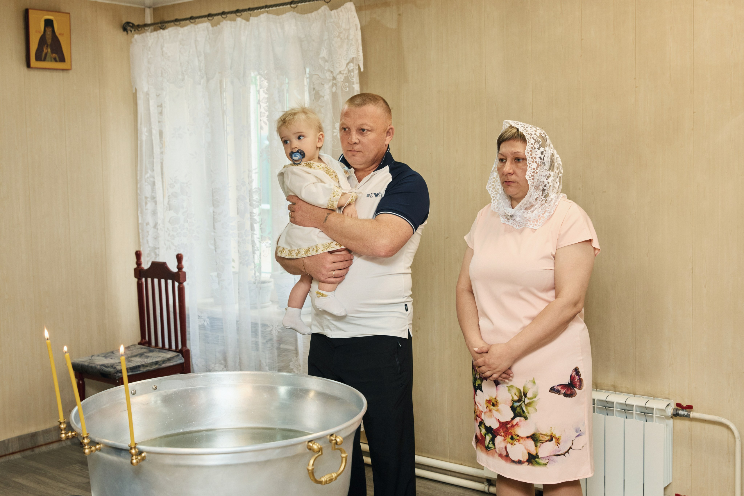 Фотосъемка таинства крещения