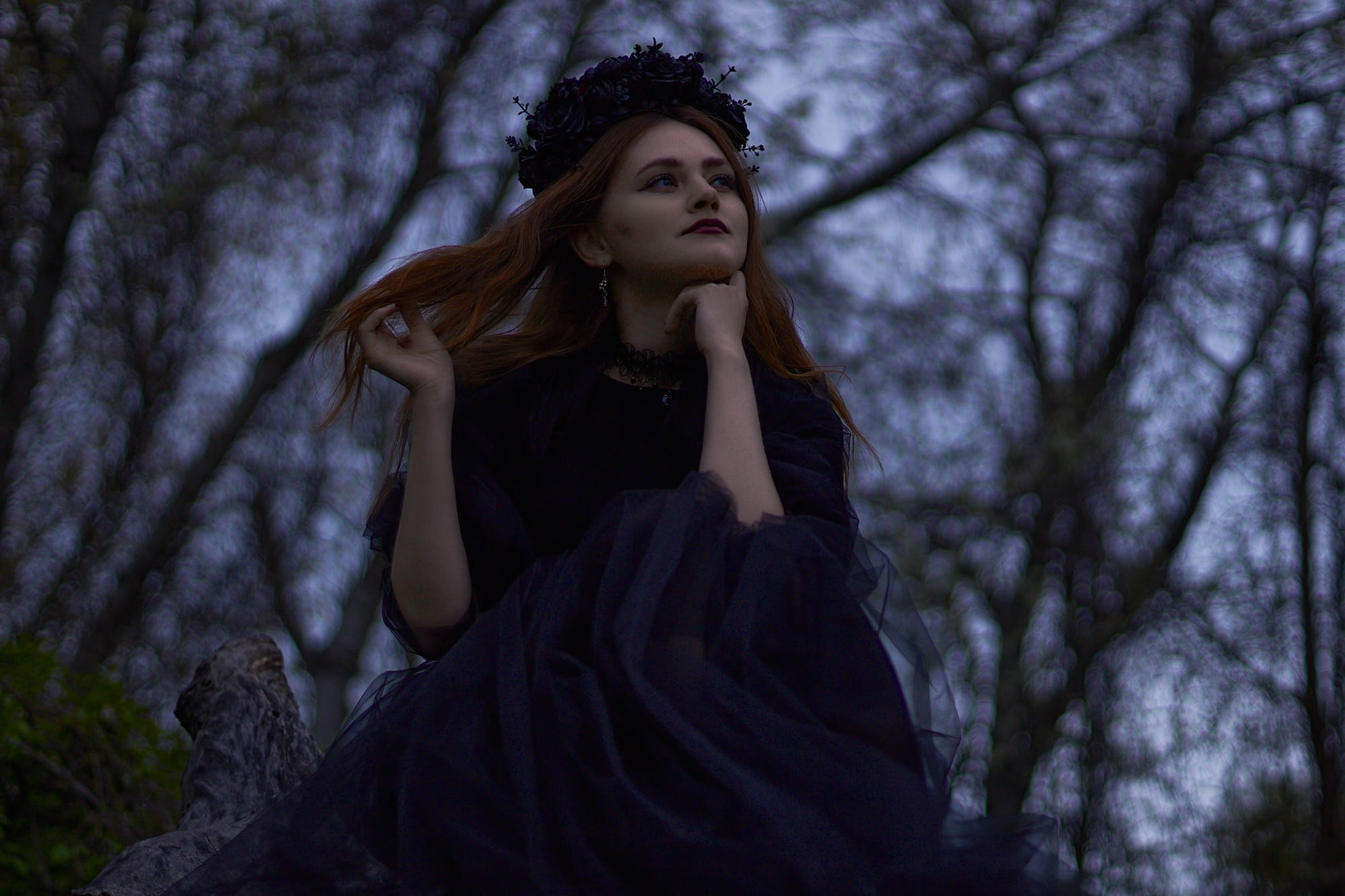 Творческая фотосессия в готическом стиле. Семейный и свадебный фотограф в Краснодаре Михеева Светлана