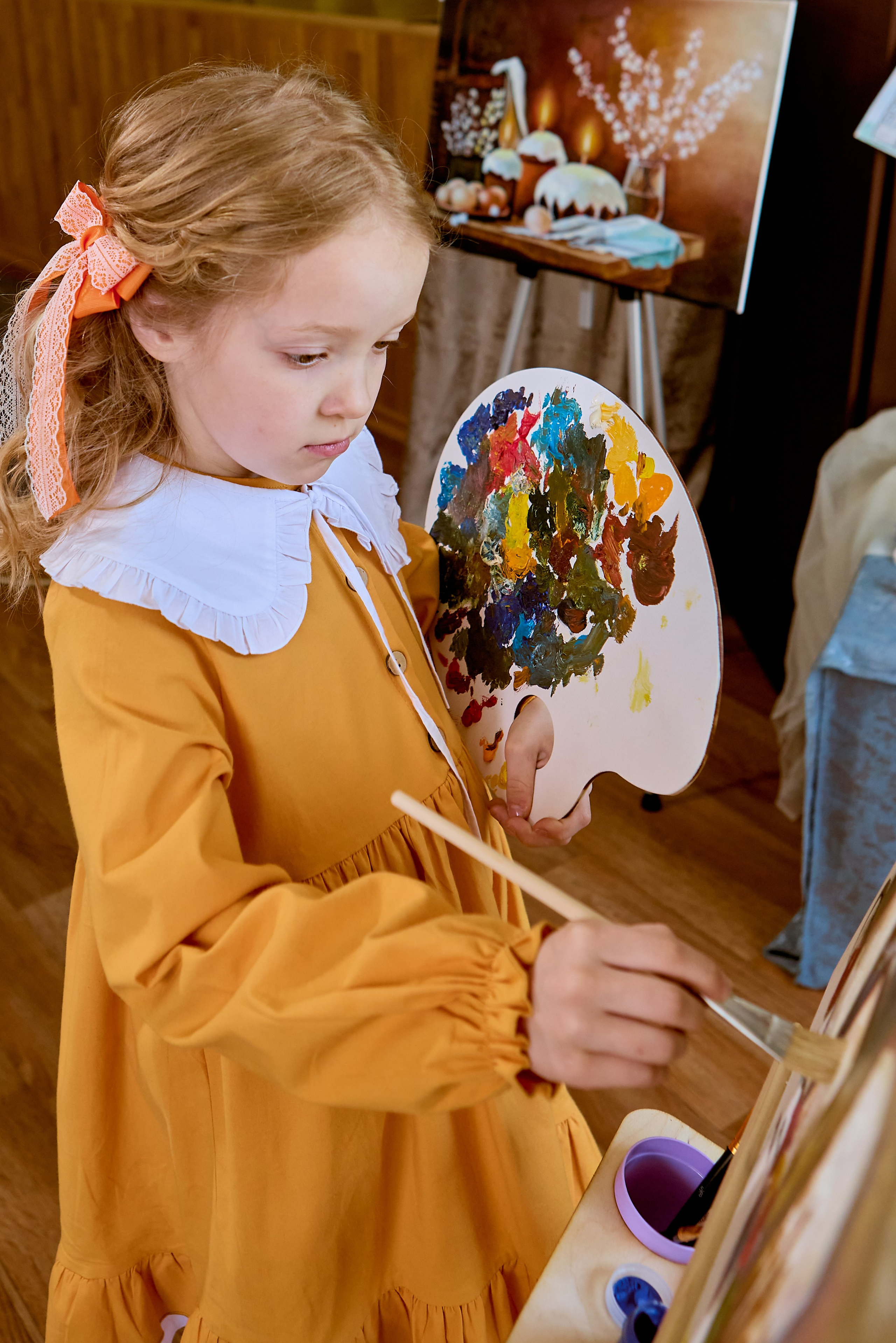 Творческая фотосессия художники