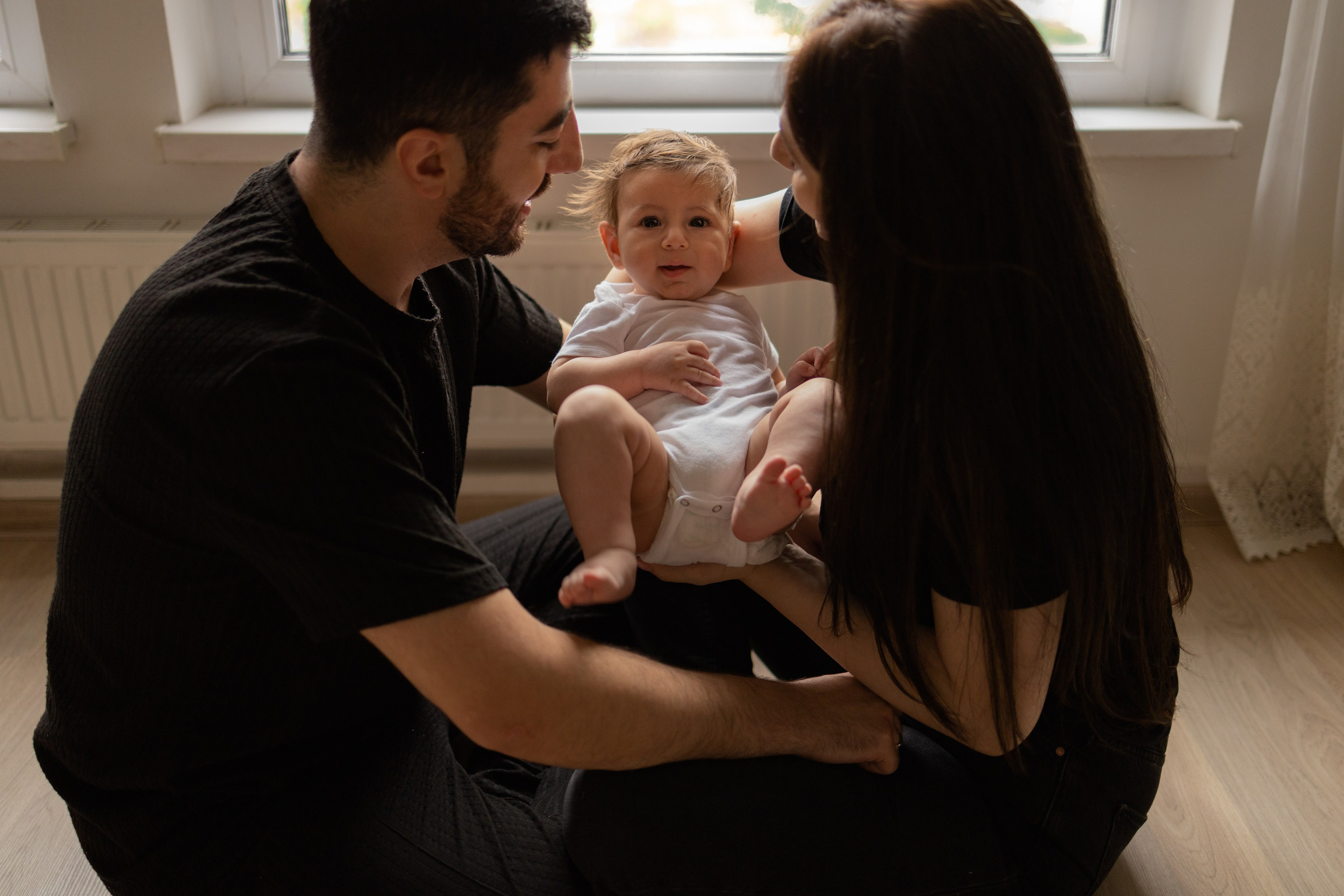 Артур, Лика, Давид. Фотограф беременности и материнства в Москве Мария Менендес-Гонсалес