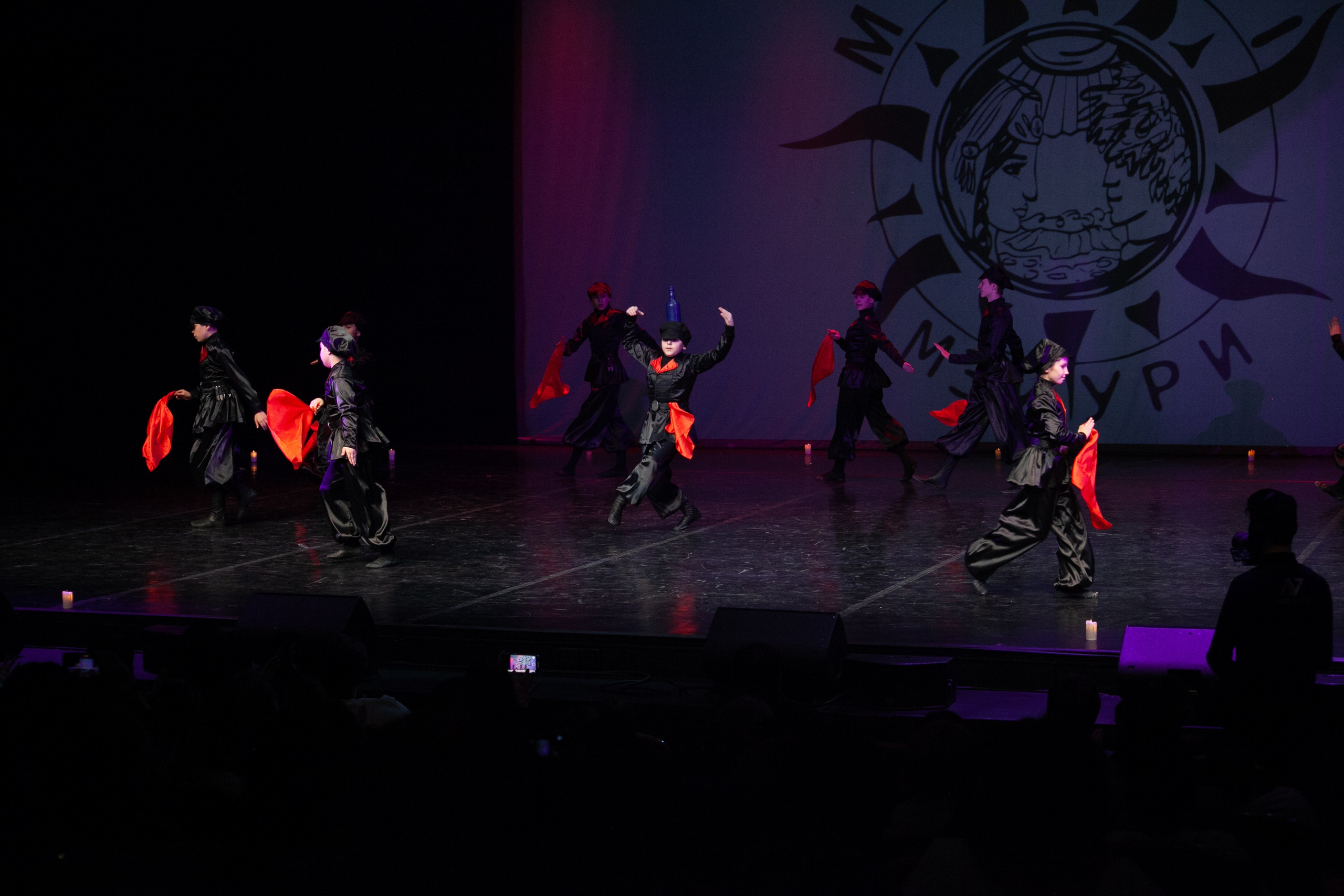 Концерт, грузинские танцы. Art photographer Nino