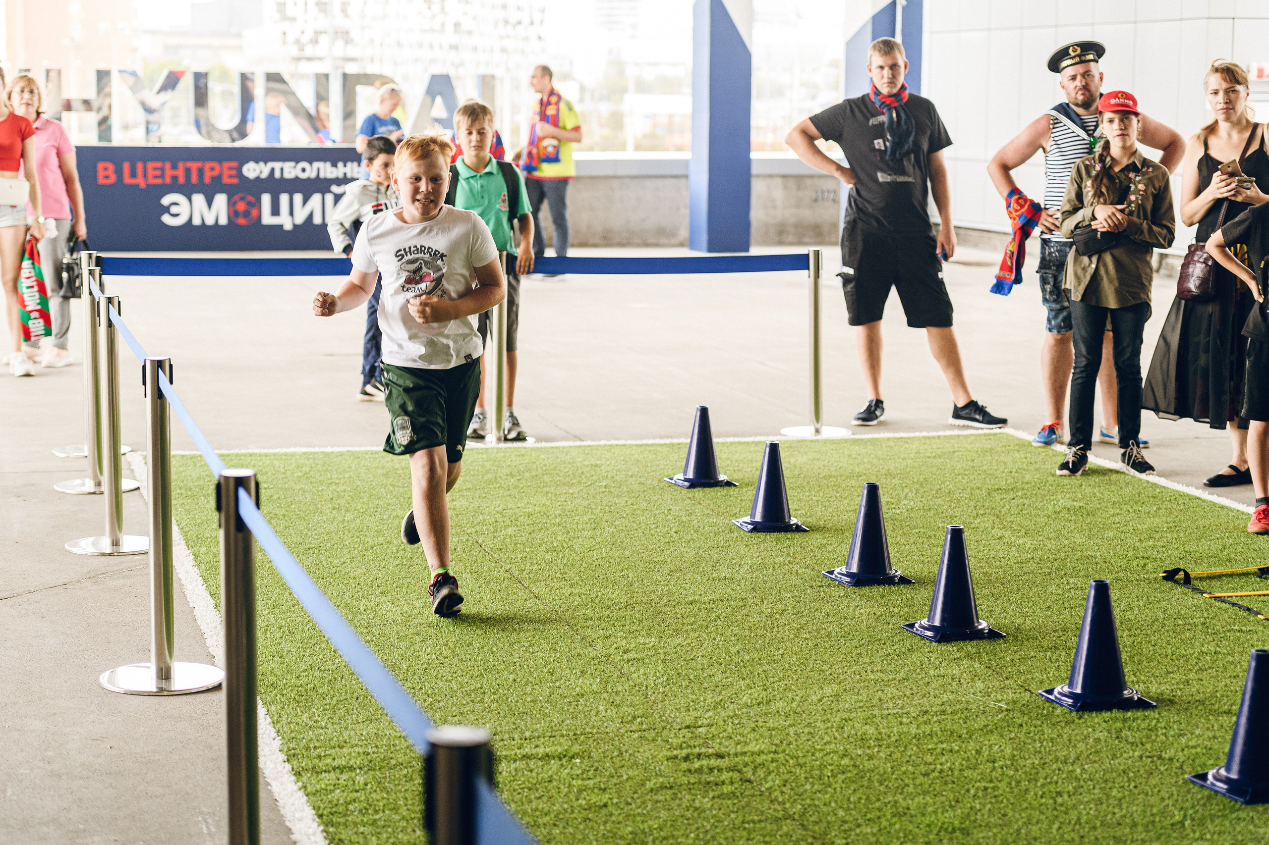 ПФК ЦСКА vs Hyundai. Активации на стадионе. Фотограф Сергей Бойко Москва