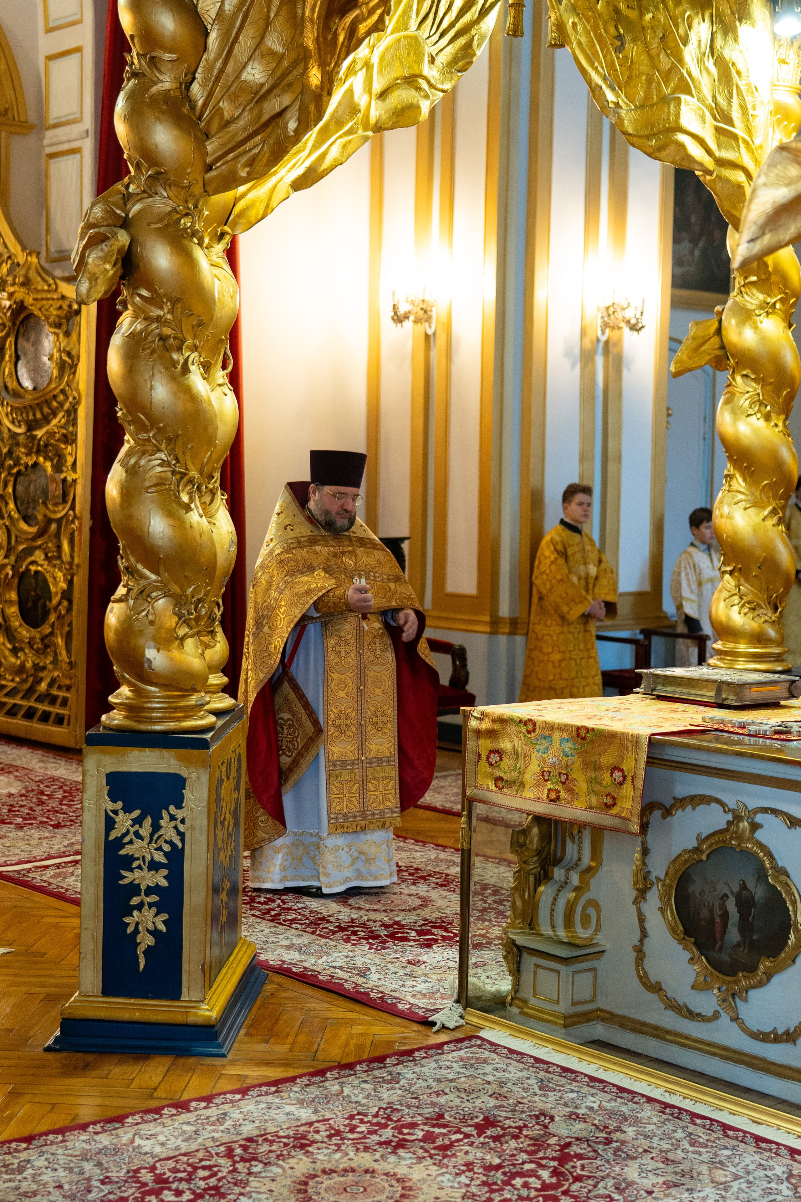 Неделя 23-я по Пятидесятнице. Мчч. Акепсима епископа, Иосифа пресвитера и Аифала диакона. Обновление храма вмч. Георгия в Лидде. НИКОЛО-БОГОЯВЛЕНСКИЙ МОРСКОЙ СОБОР