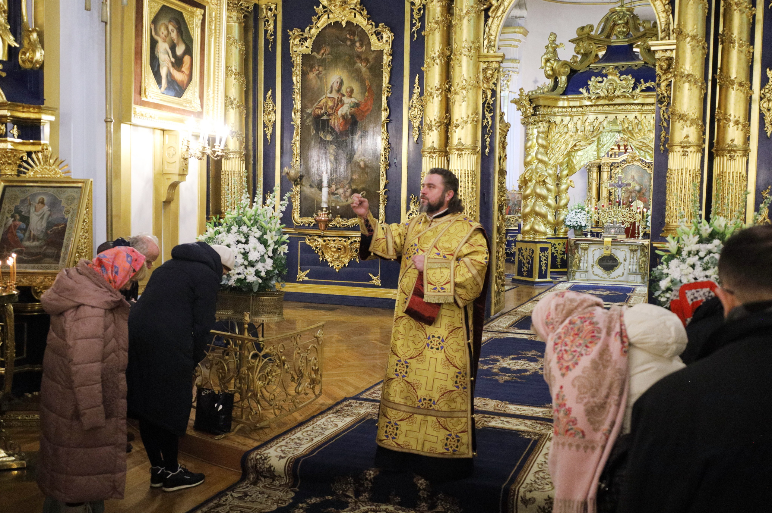 СЛУЖЕНИЕ В КАНУН ДНЯ ПАМЯТИ СВЯТИТЕЛЯ НИКОЛАЯ ЧУДОТВОРЦА. НИКОЛО-БОГОЯВЛЕНСКИЙ МОРСКОЙ СОБОР