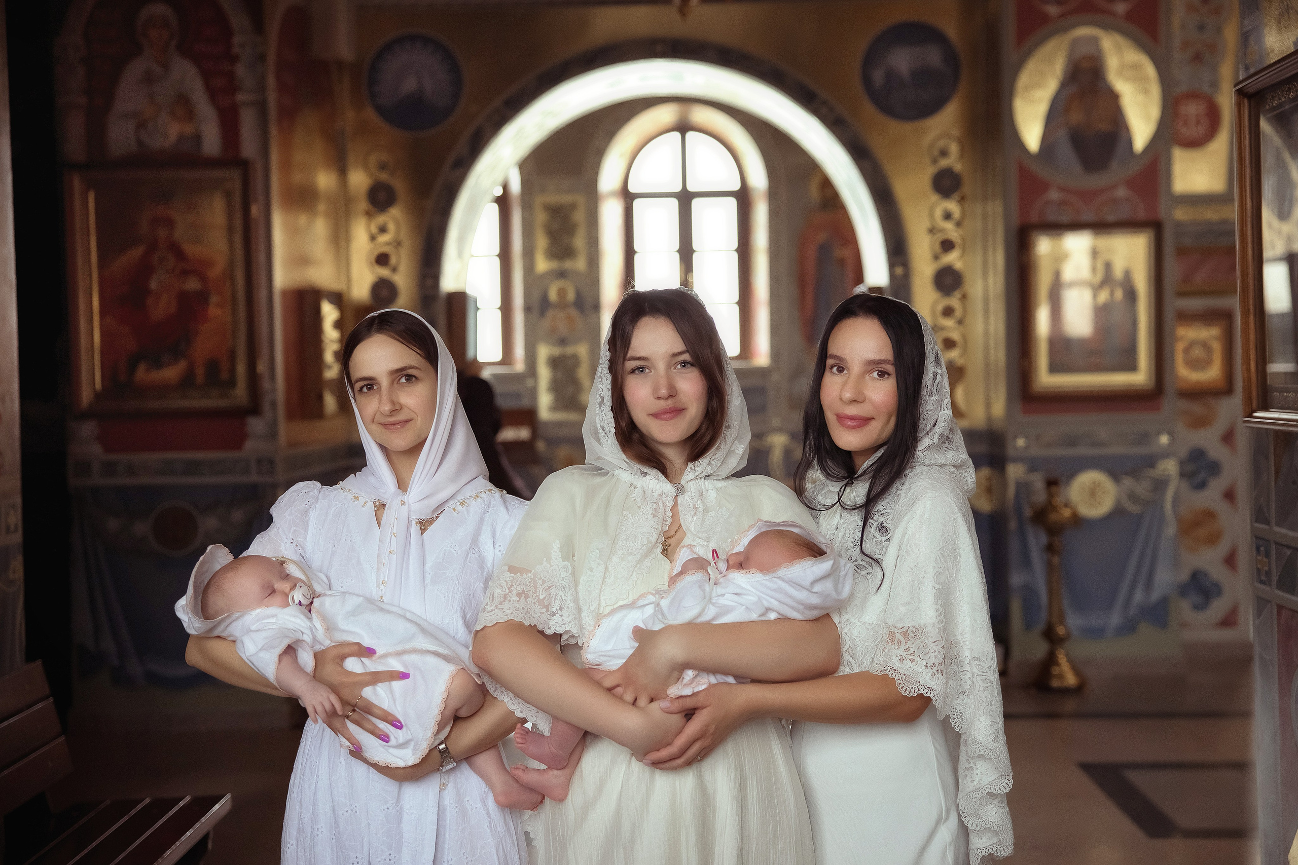 Крещение Софии и Мии. Фотограф на крещение и венчание