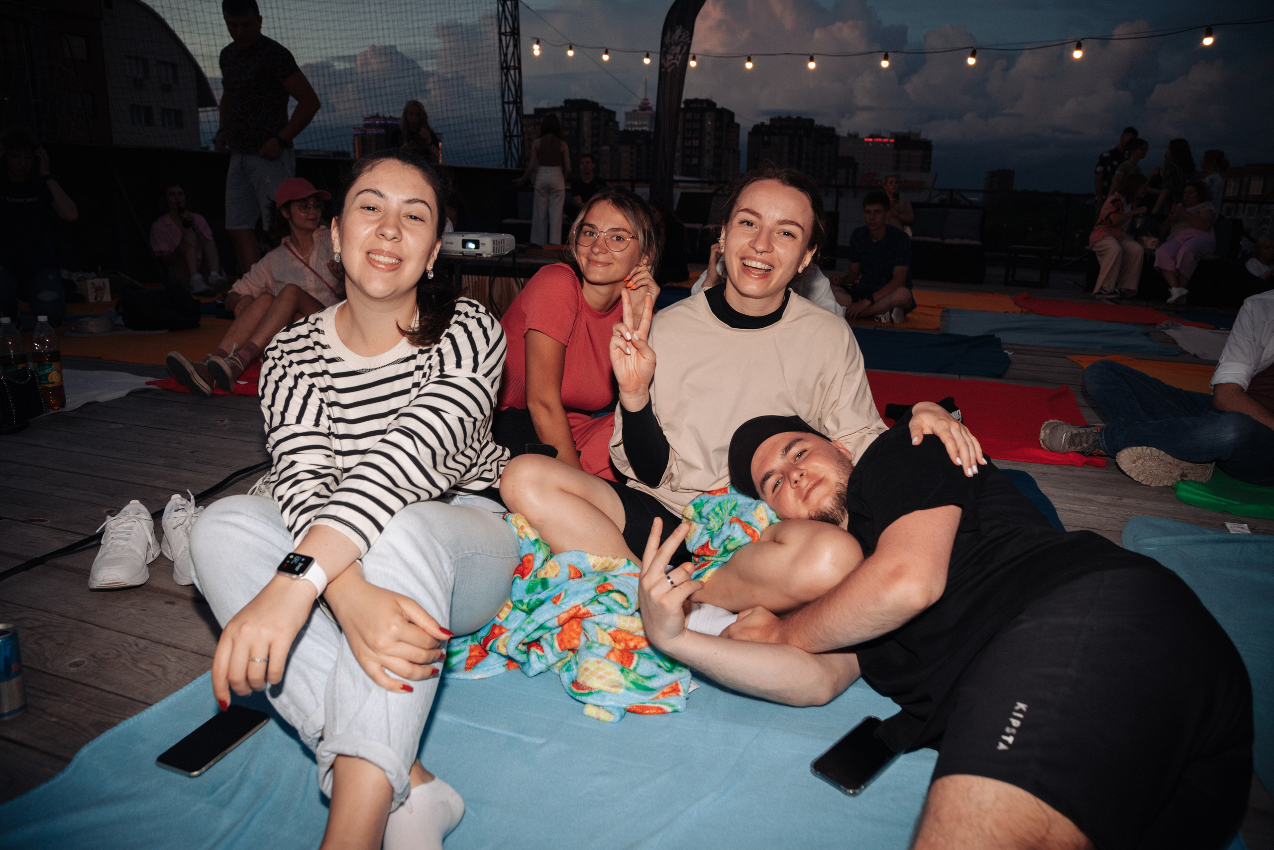 Кинотеатр под открытым небом. Фотограф Александр Иванов