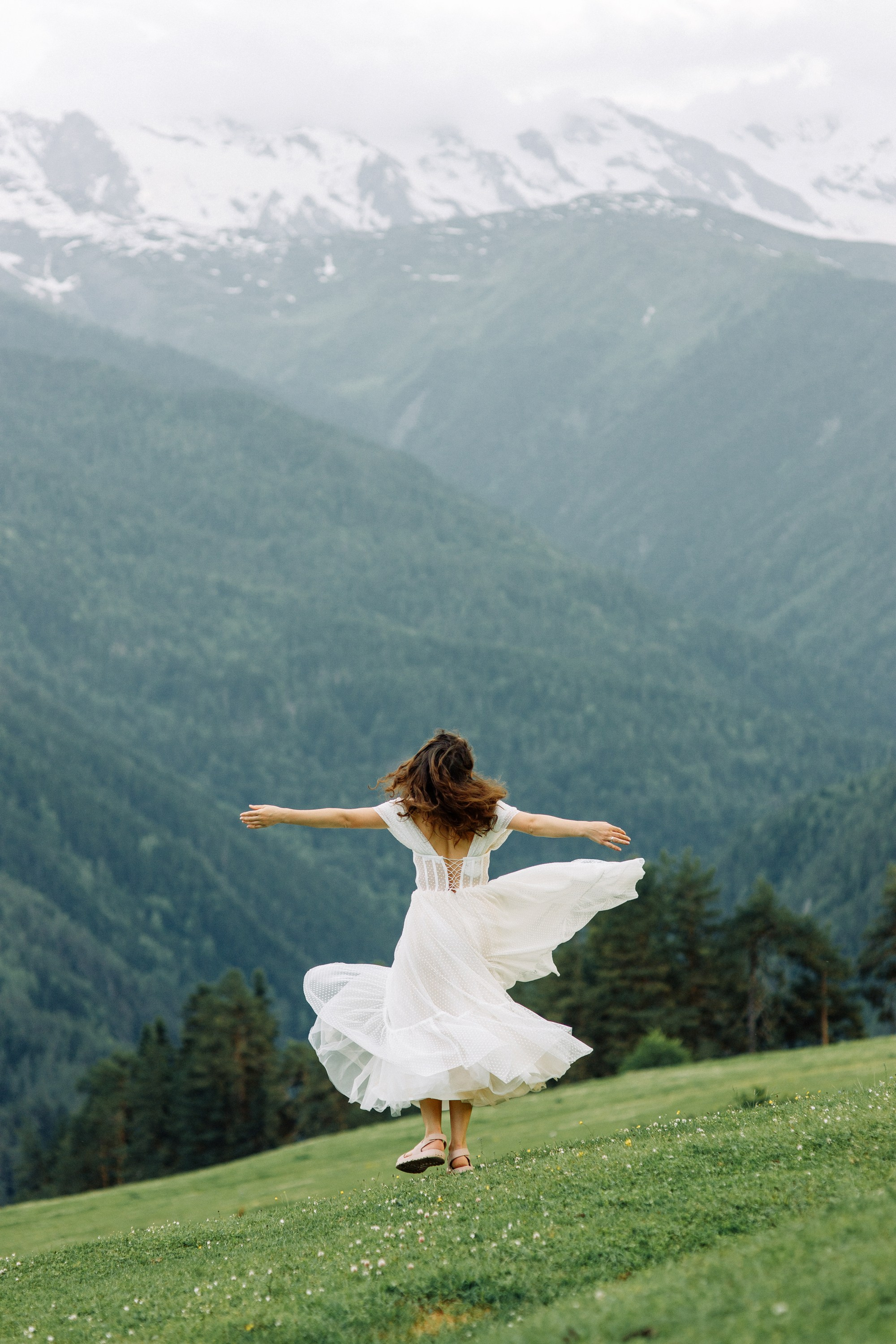 Свадьба в горах Сванетии в Грузии