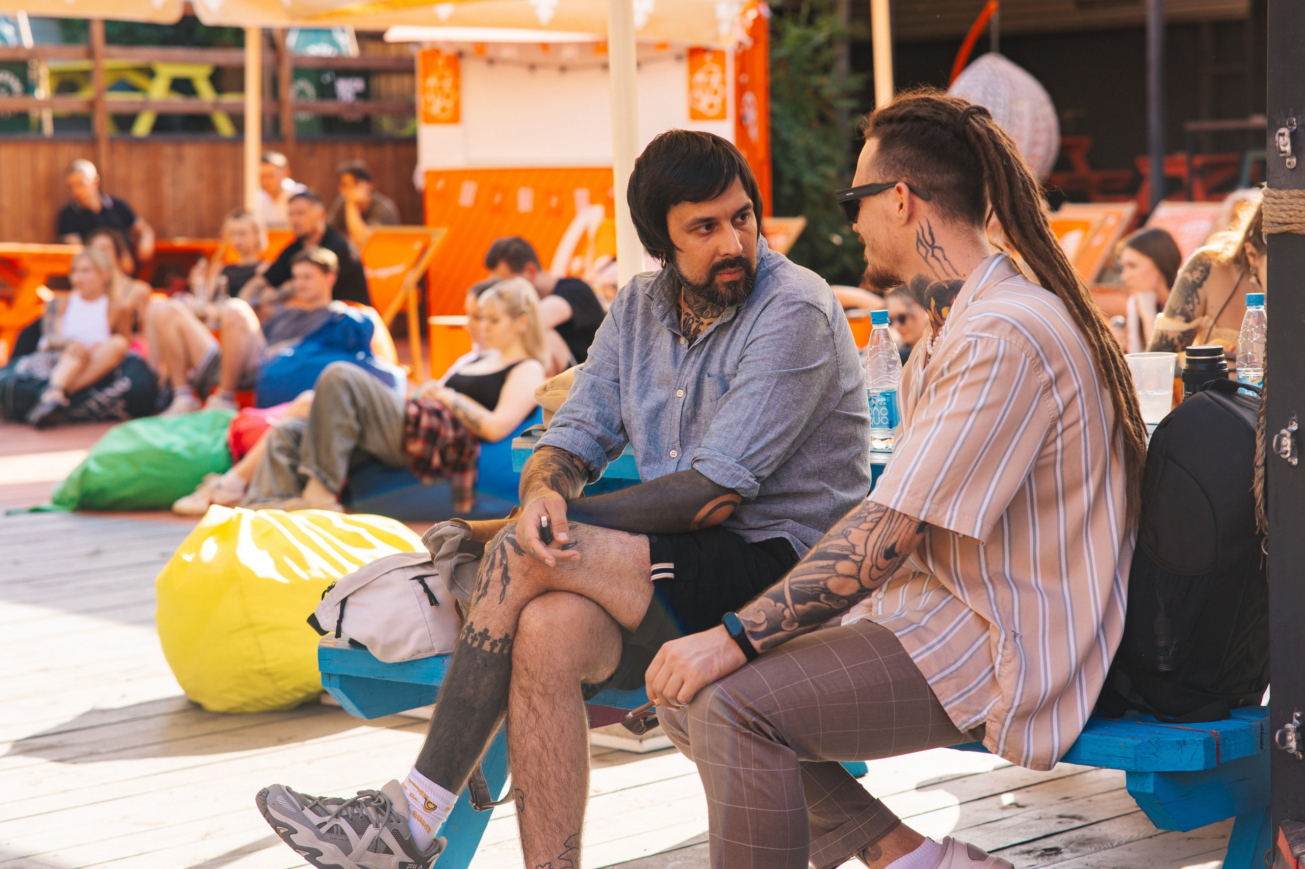 Встреча татуировщиков. Фотограф в Воронеже Ольга Космодемьянская