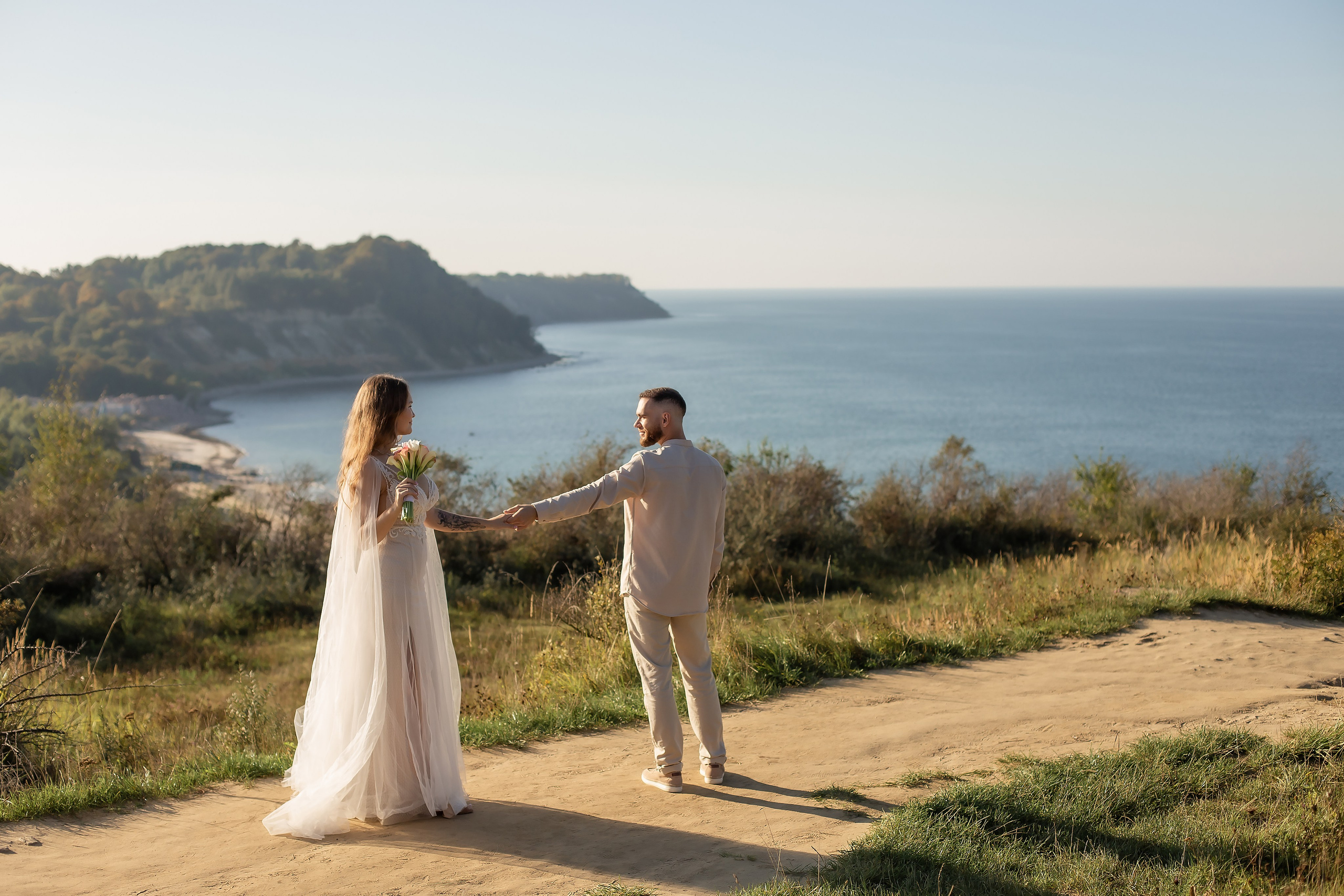 Саша и Евгения. Янтарный — Филинская. Фотограф в Калининграде Решетникова Алина