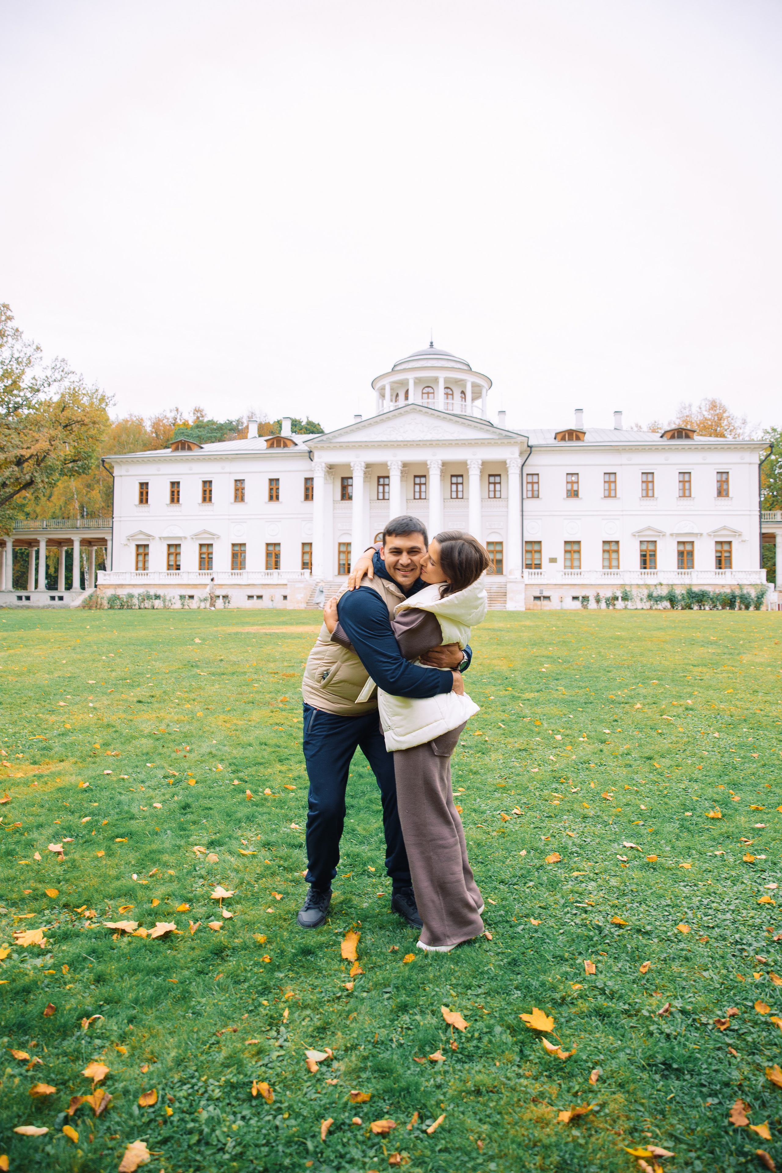 Осень в Остафьево. Свадебный и семейный фотограф Москва Зырянов Максим