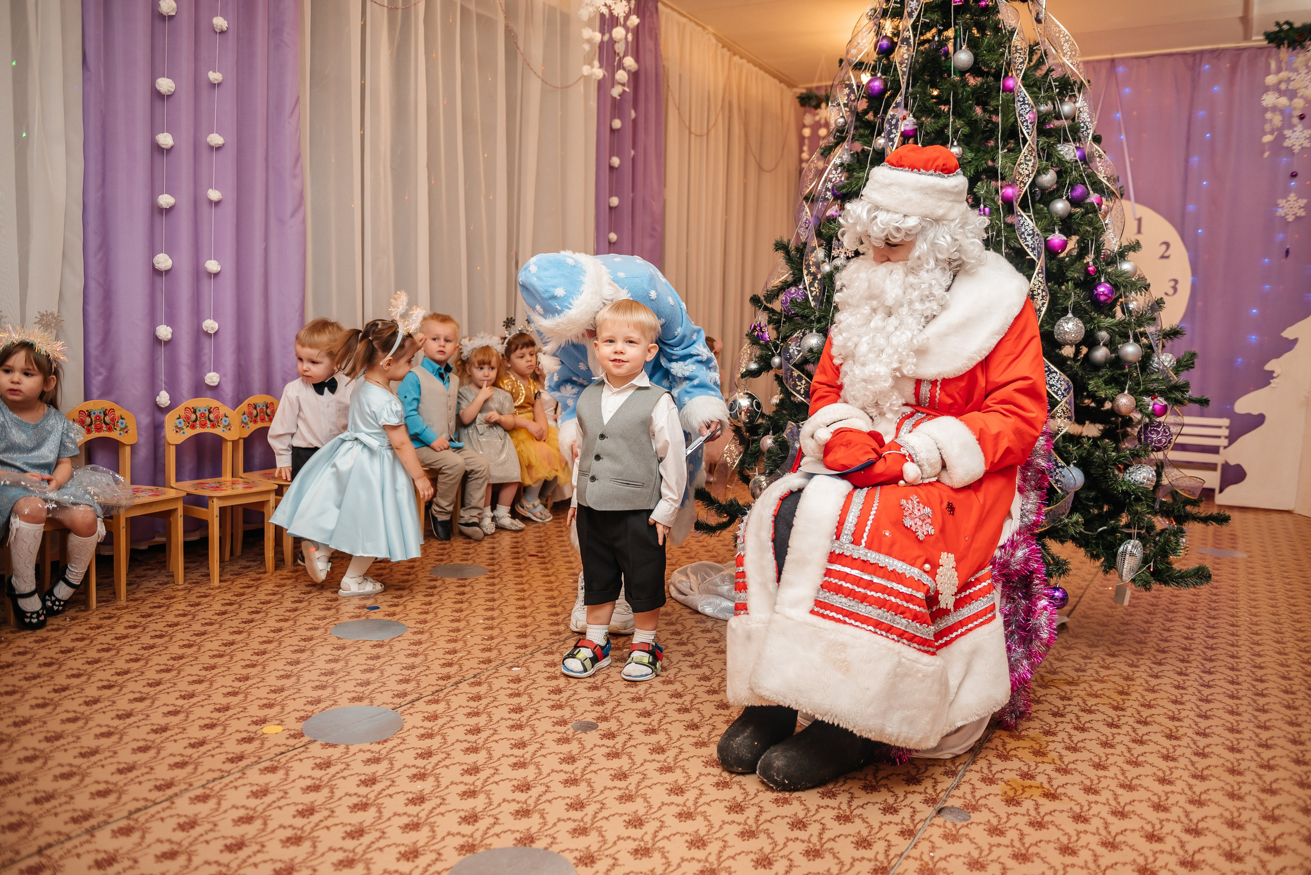 Новогодний утренник ДС № 99. Свадебный и семейный фотограф в Дзержинске Екатерина Шулакова