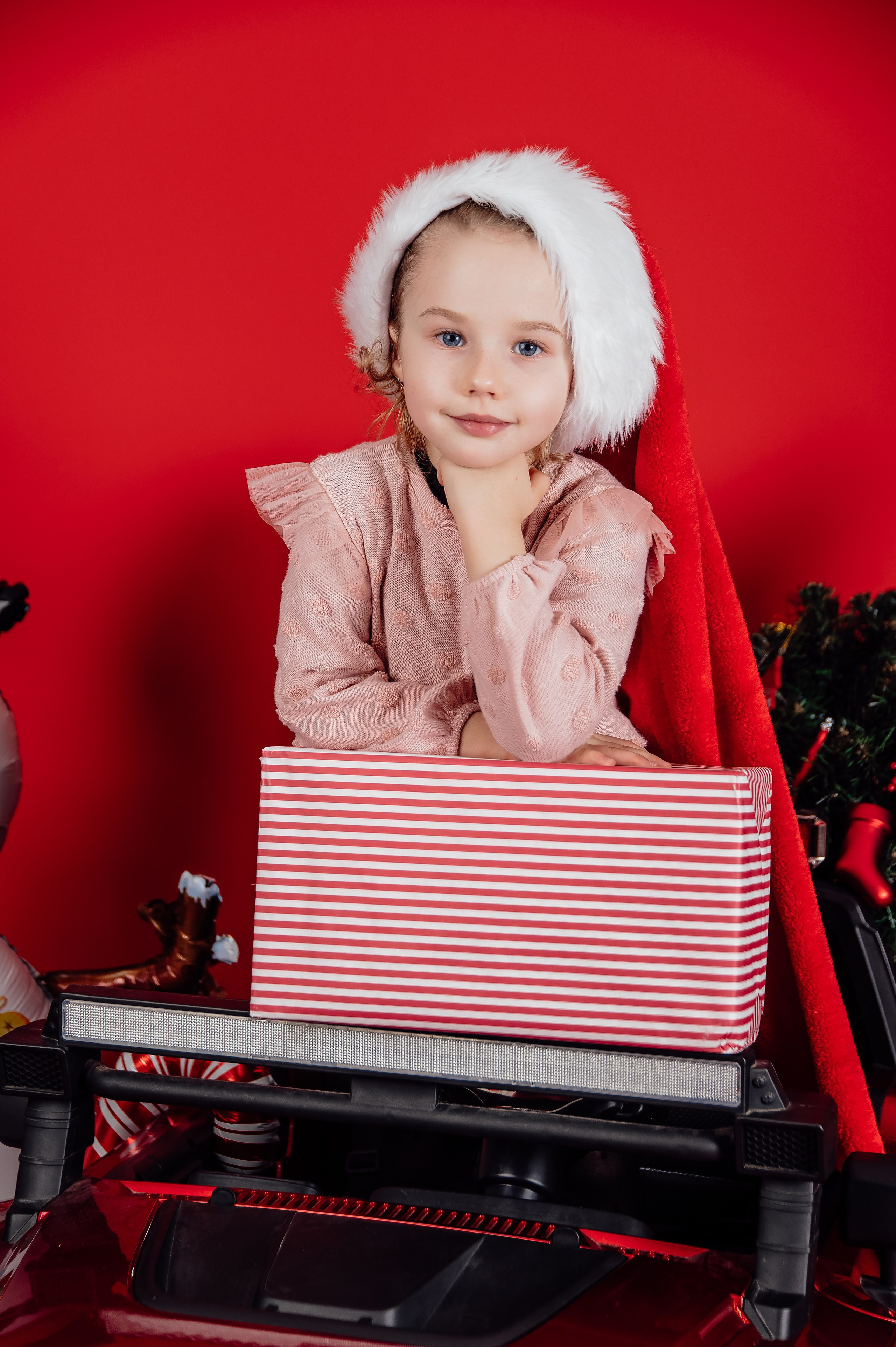 КРАСНЫЙ НОВЫЙ ГОД. Детский и семейный фотограф Катерина Мишина